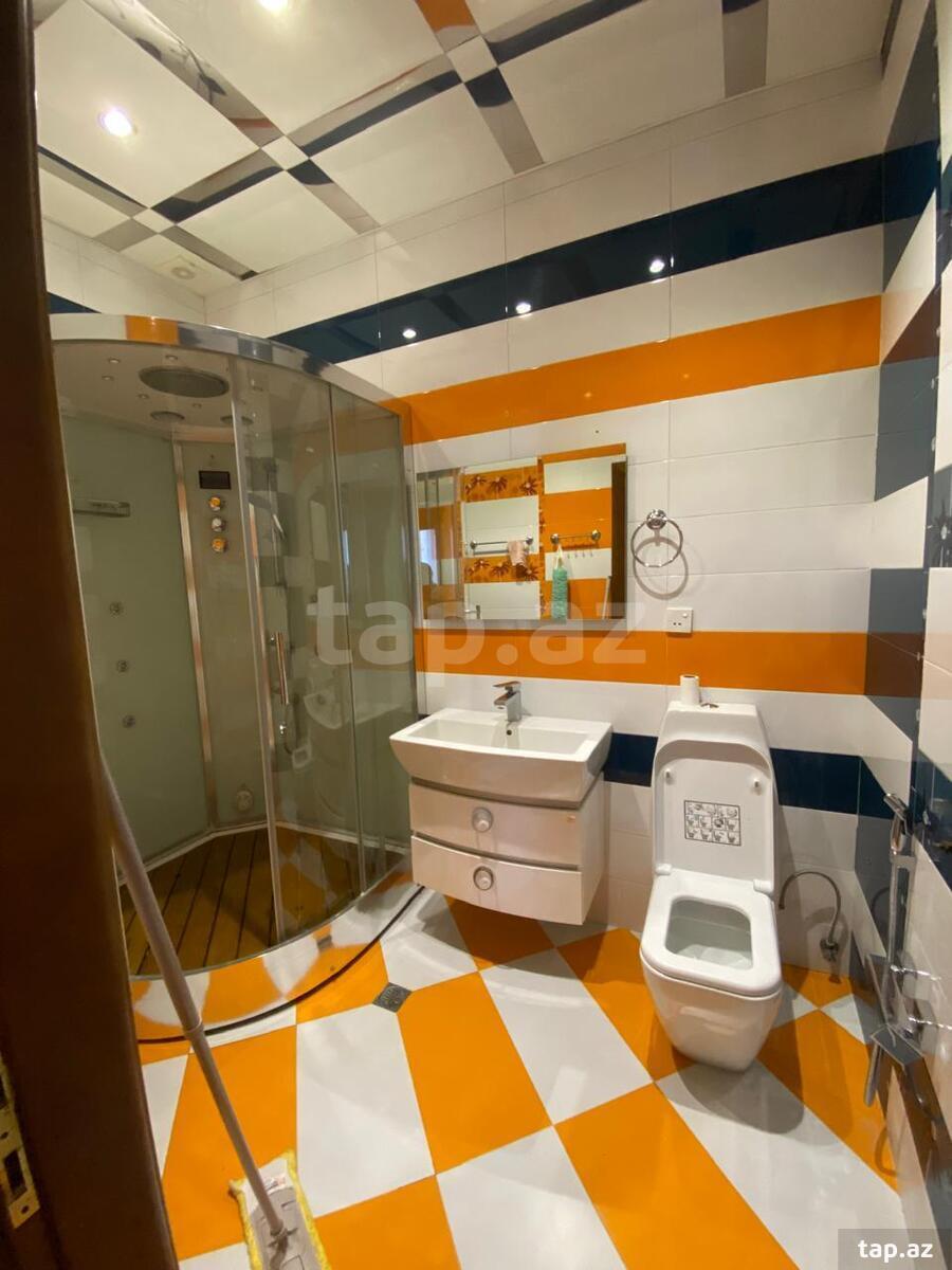 3-otaqlı yeni tikili kirayə verilir, N. Nərimanov m., 140 m²