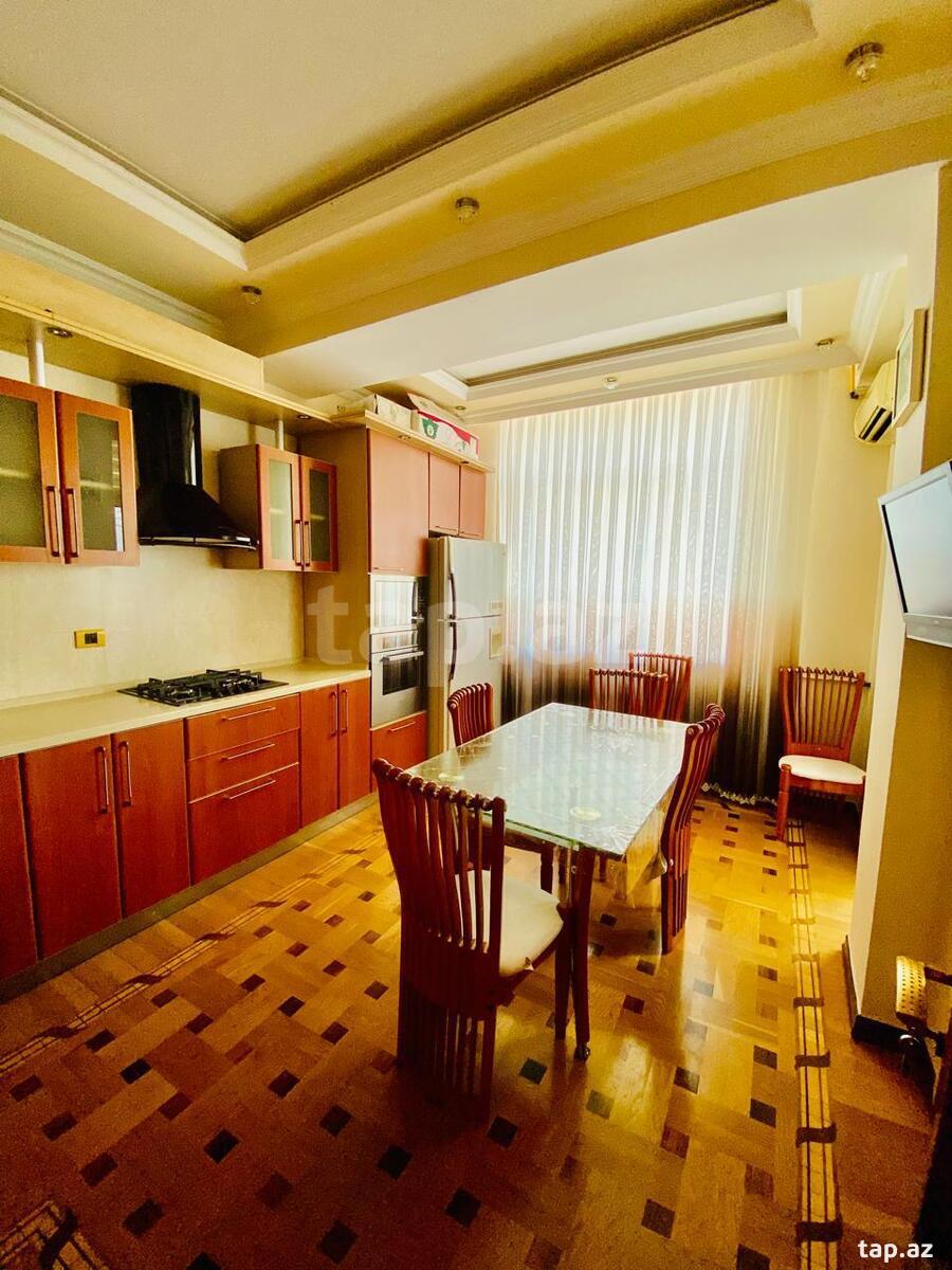 3-otaqlı yeni tikili kirayə verilir, N. Nərimanov m., 140 m²