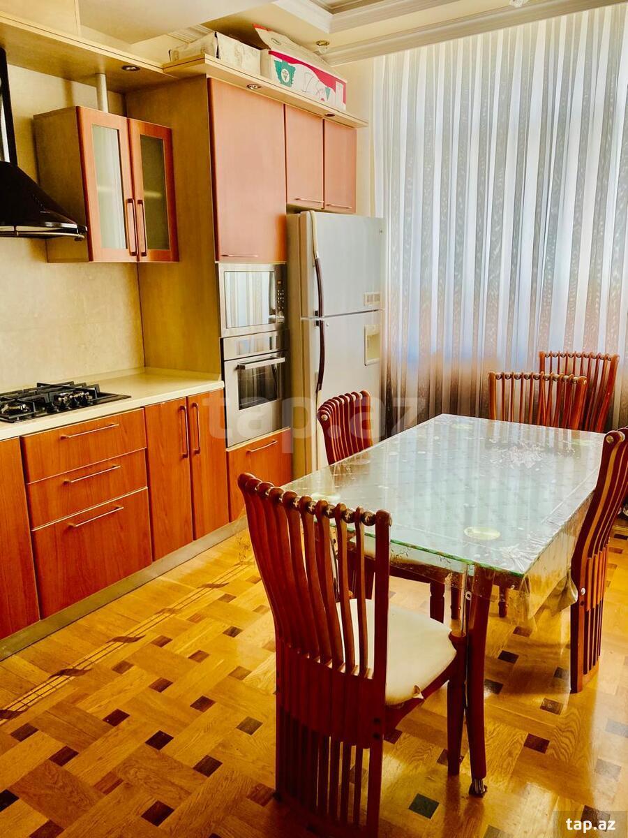 3-otaqlı yeni tikili kirayə verilir, N. Nərimanov m., 140 m²