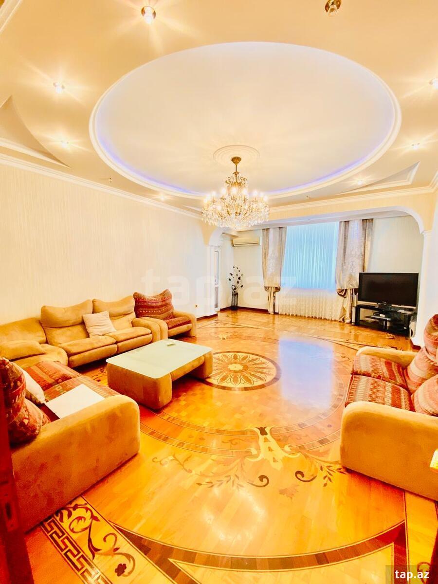 3-otaqlı yeni tikili kirayə verilir, N. Nərimanov m., 140 m²