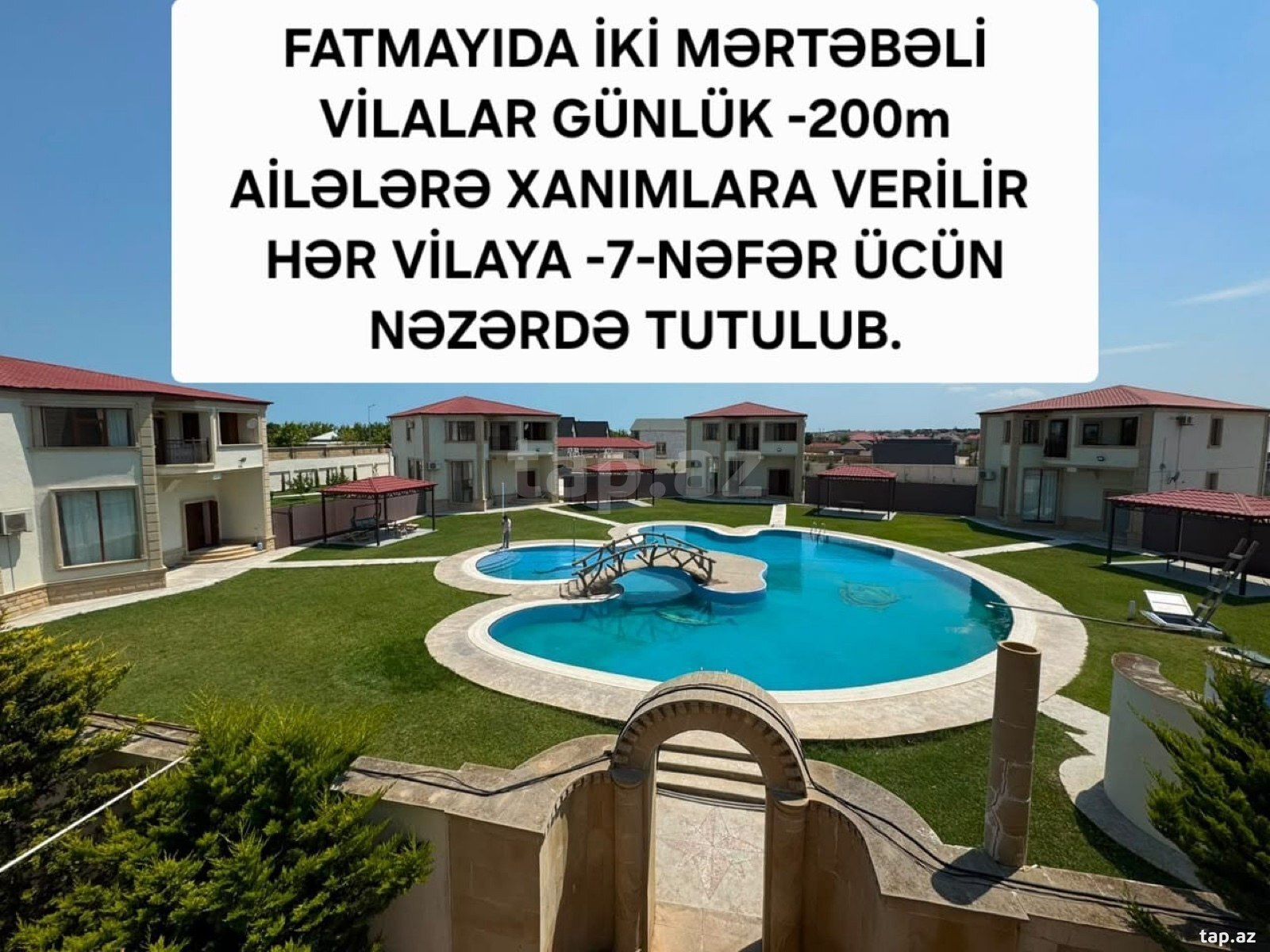 Villa kirayə verilir, Fatmayı qəs.