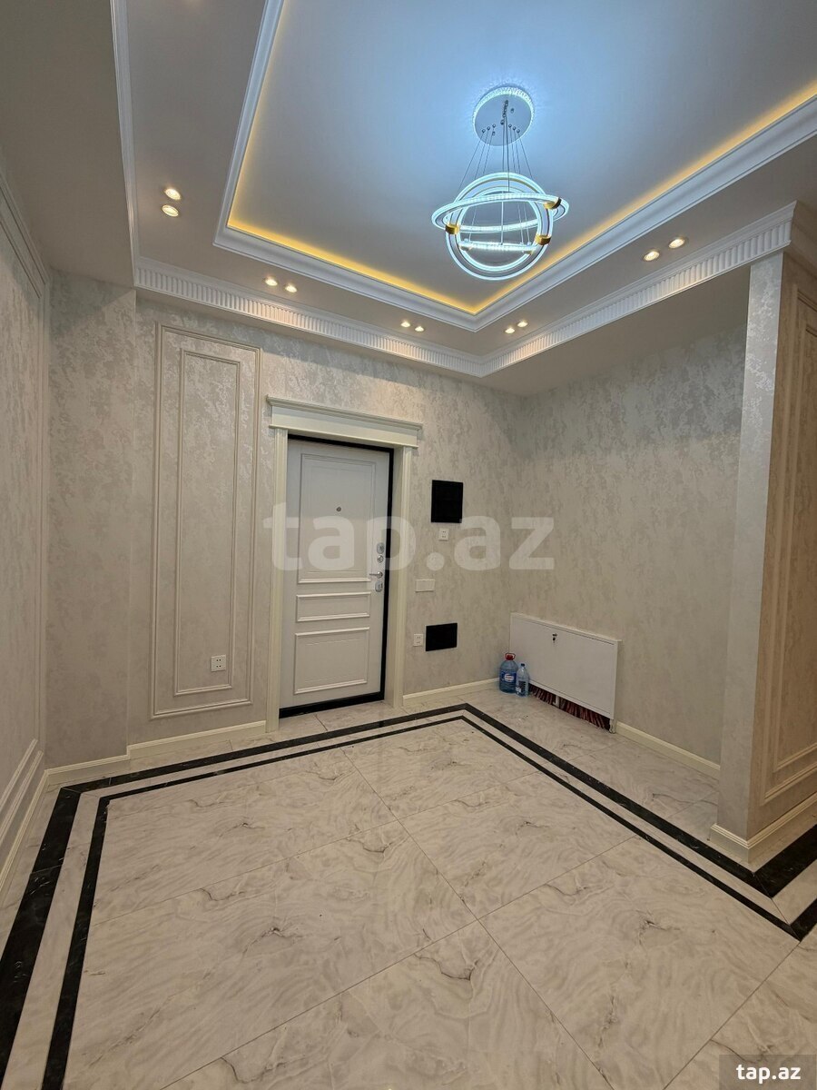 5-otaqlı yeni tikili, Qara Qarayev m., 180 m²