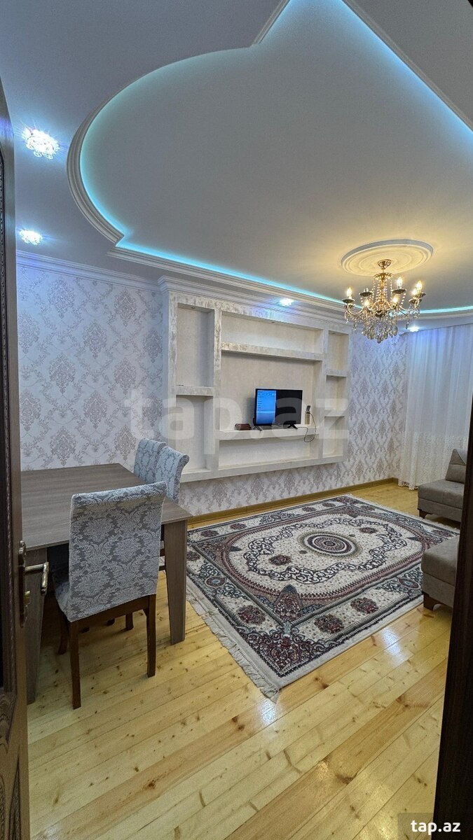 3-otaqlı mənzil kirayə verilir, Gəncə ş., 72 m²