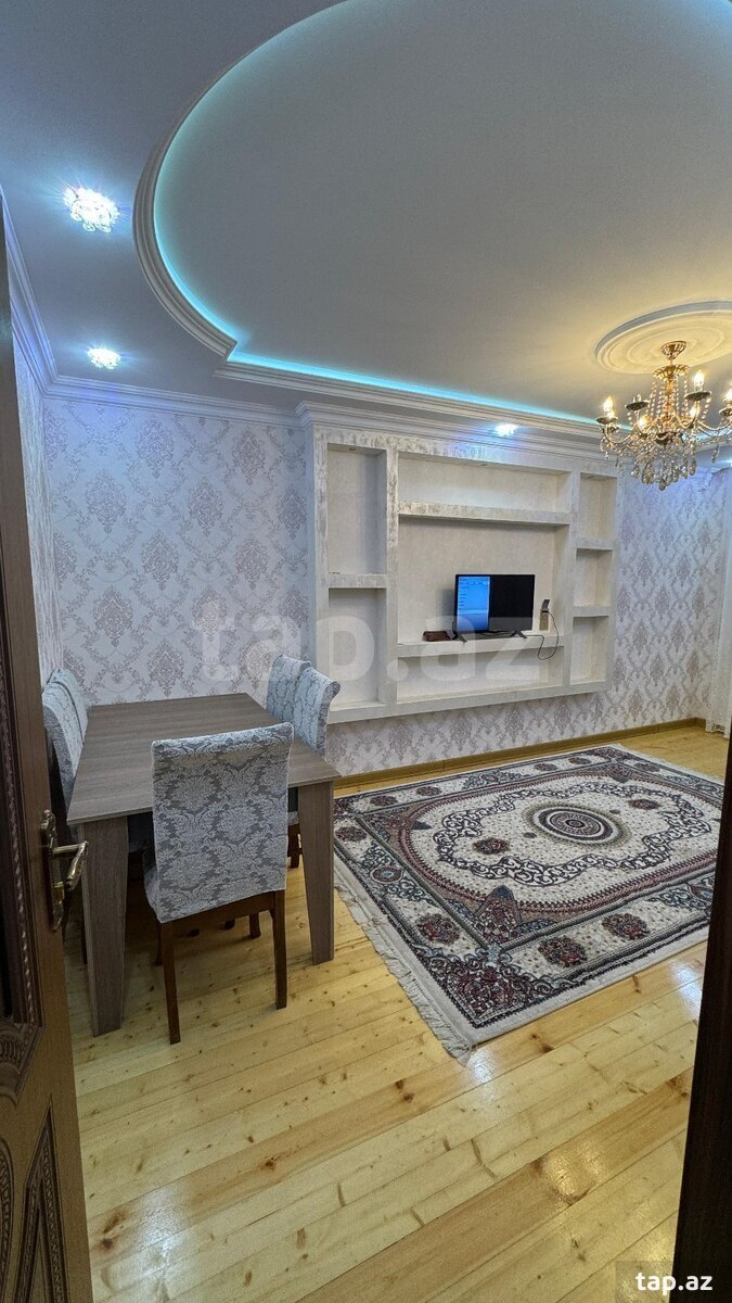 3-otaqlı mənzil kirayə verilir, Gəncə ş., 72 m²