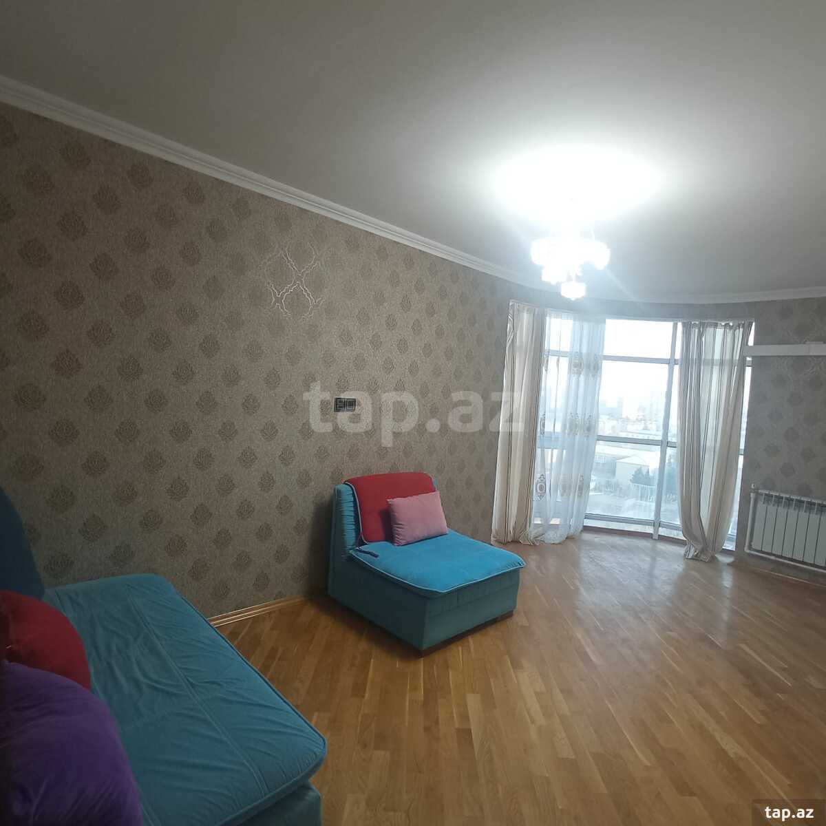 3-otaqlı yeni tikili, Bakıxanov qəs., 115 m²