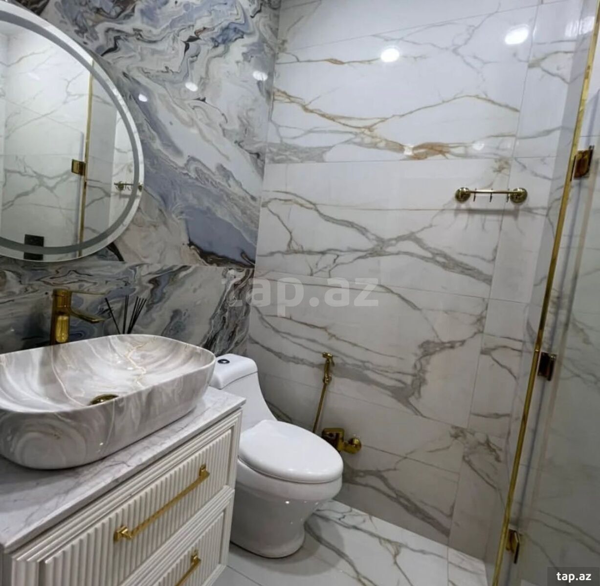 2-otaqlı yeni tikili, Mir Cəlal küç., 72 m²
