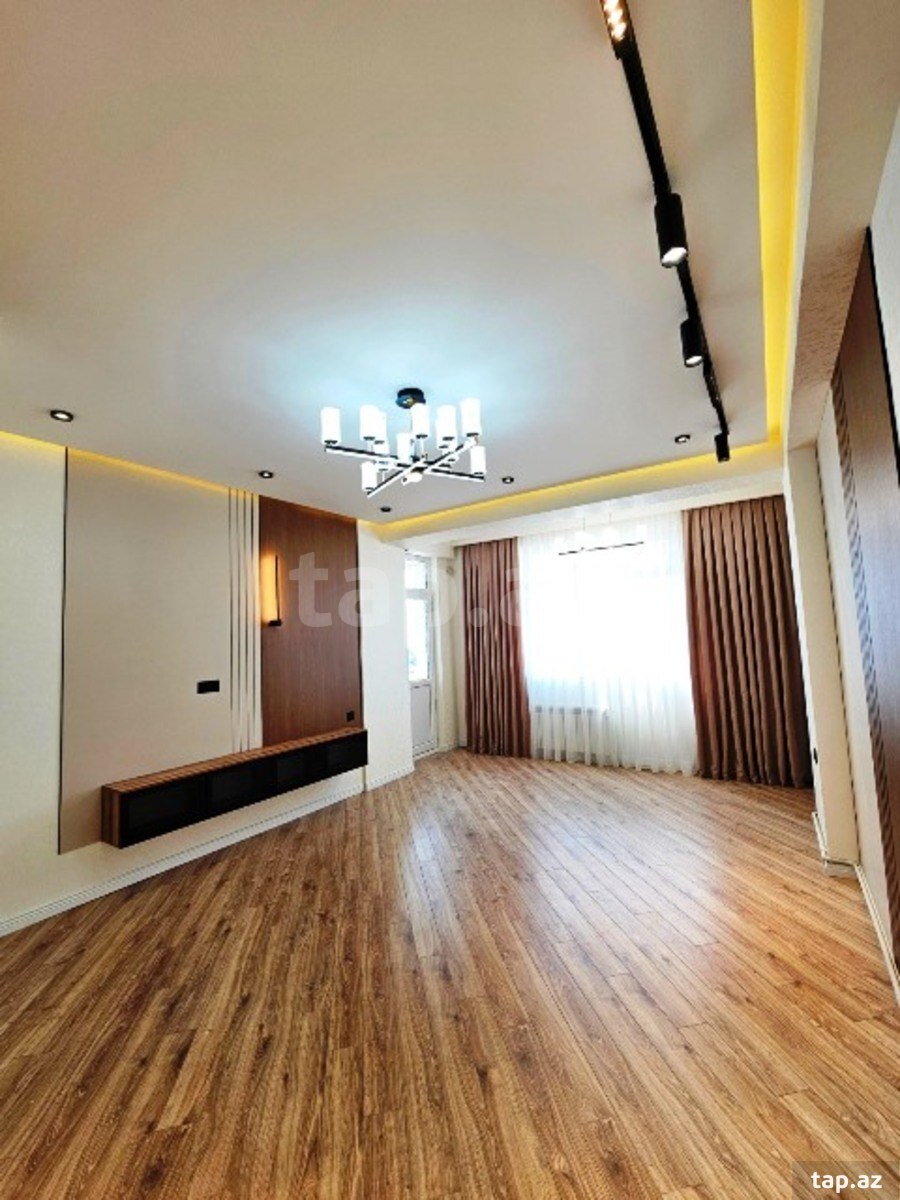 2-otaqlı yeni tikili, Qara Qarayev m., 70 m²