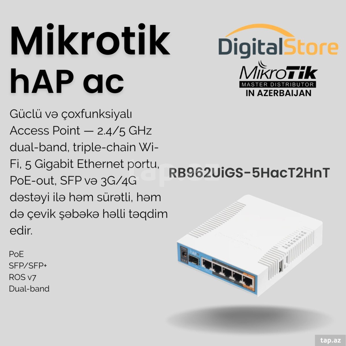 MikroTik hAP ac RB962UiGS-5HacT2HnT