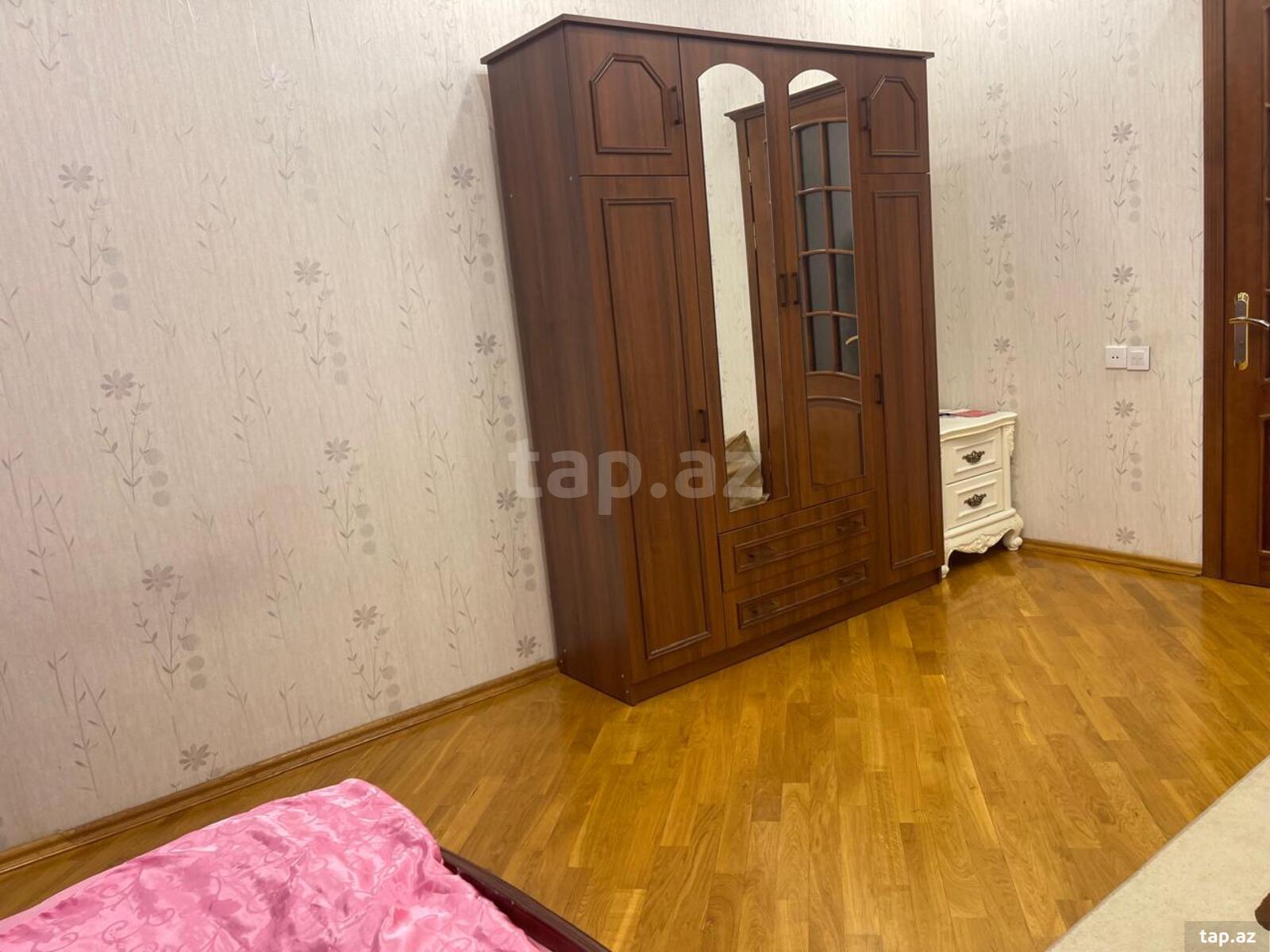 3-otaqlı yeni tikili kirayə verilir, N.Nərimanov m., 135 m²