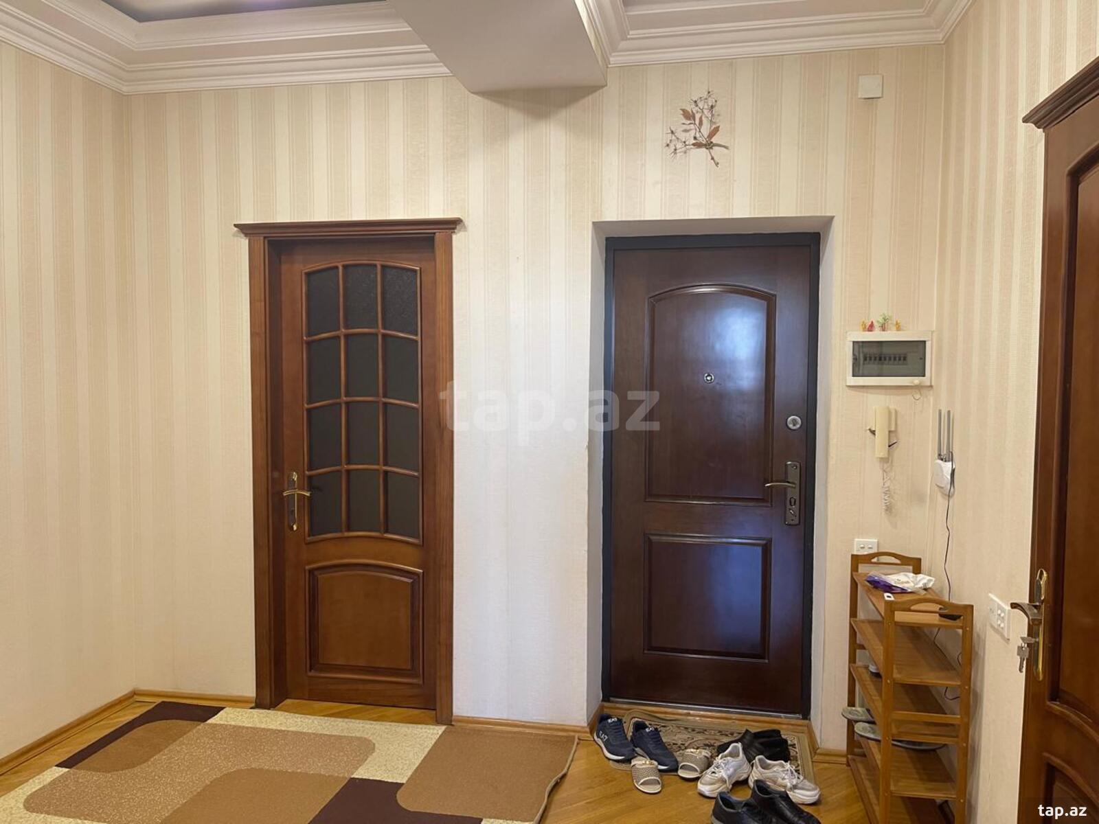 3-otaqlı yeni tikili kirayə verilir, N.Nərimanov m., 135 m²