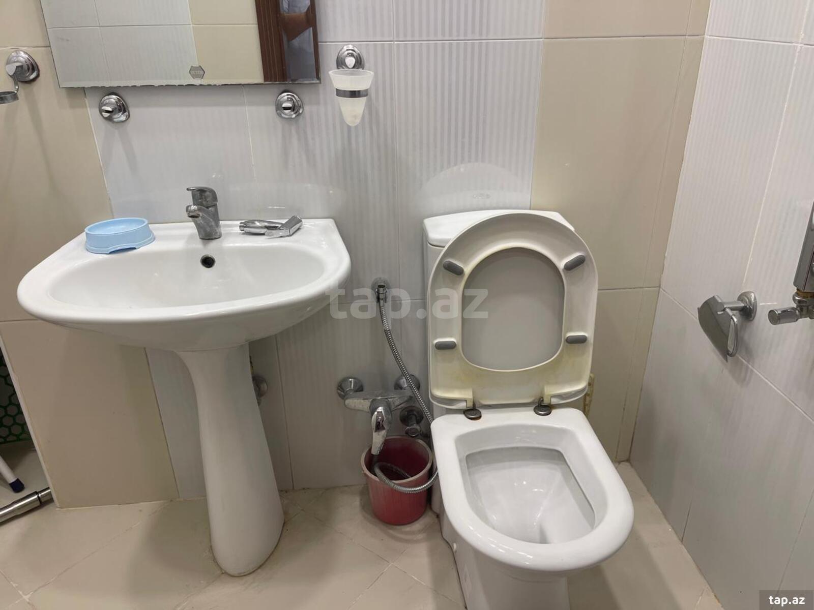 3-otaqlı yeni tikili kirayə verilir, N.Nərimanov m., 135 m²