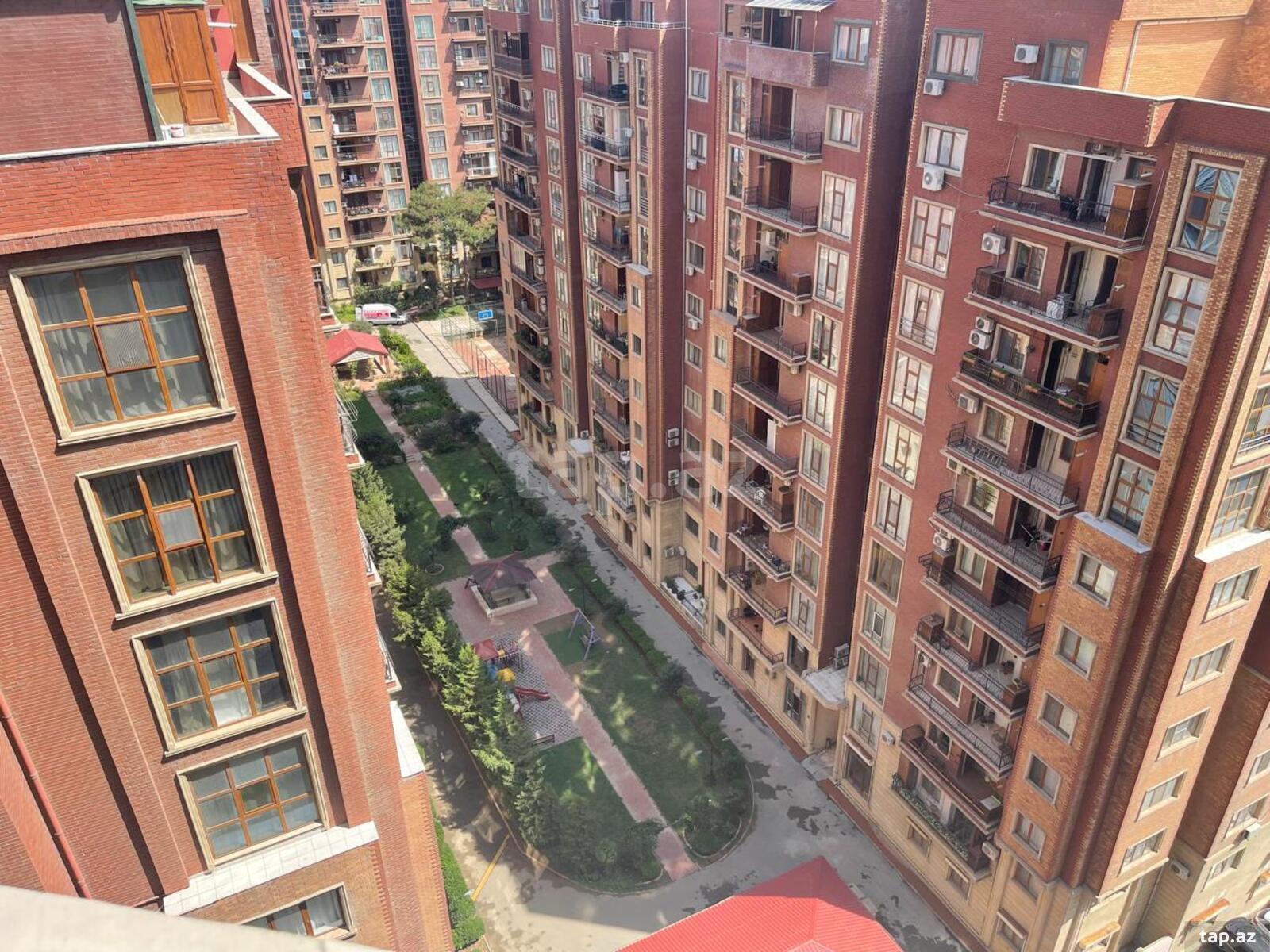 3-otaqlı yeni tikili kirayə verilir, N.Nərimanov m., 135 m²