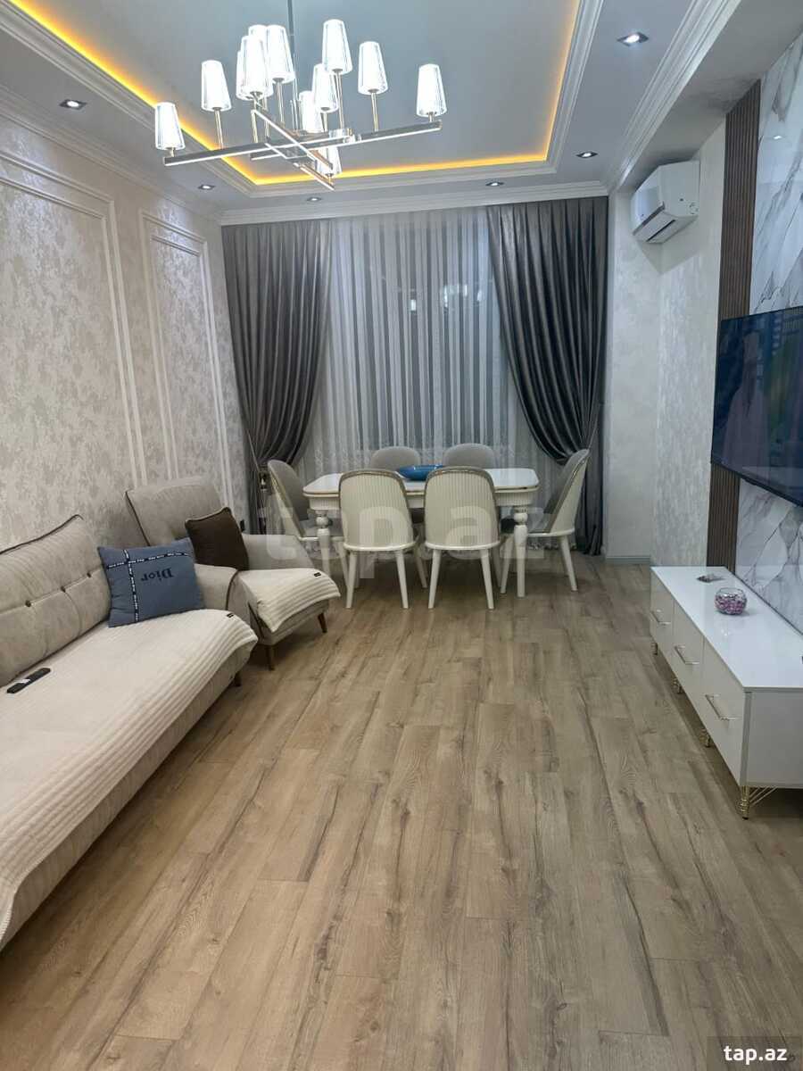 2-otaqlı yeni tikili, İnşaatçılar m., 75 m²