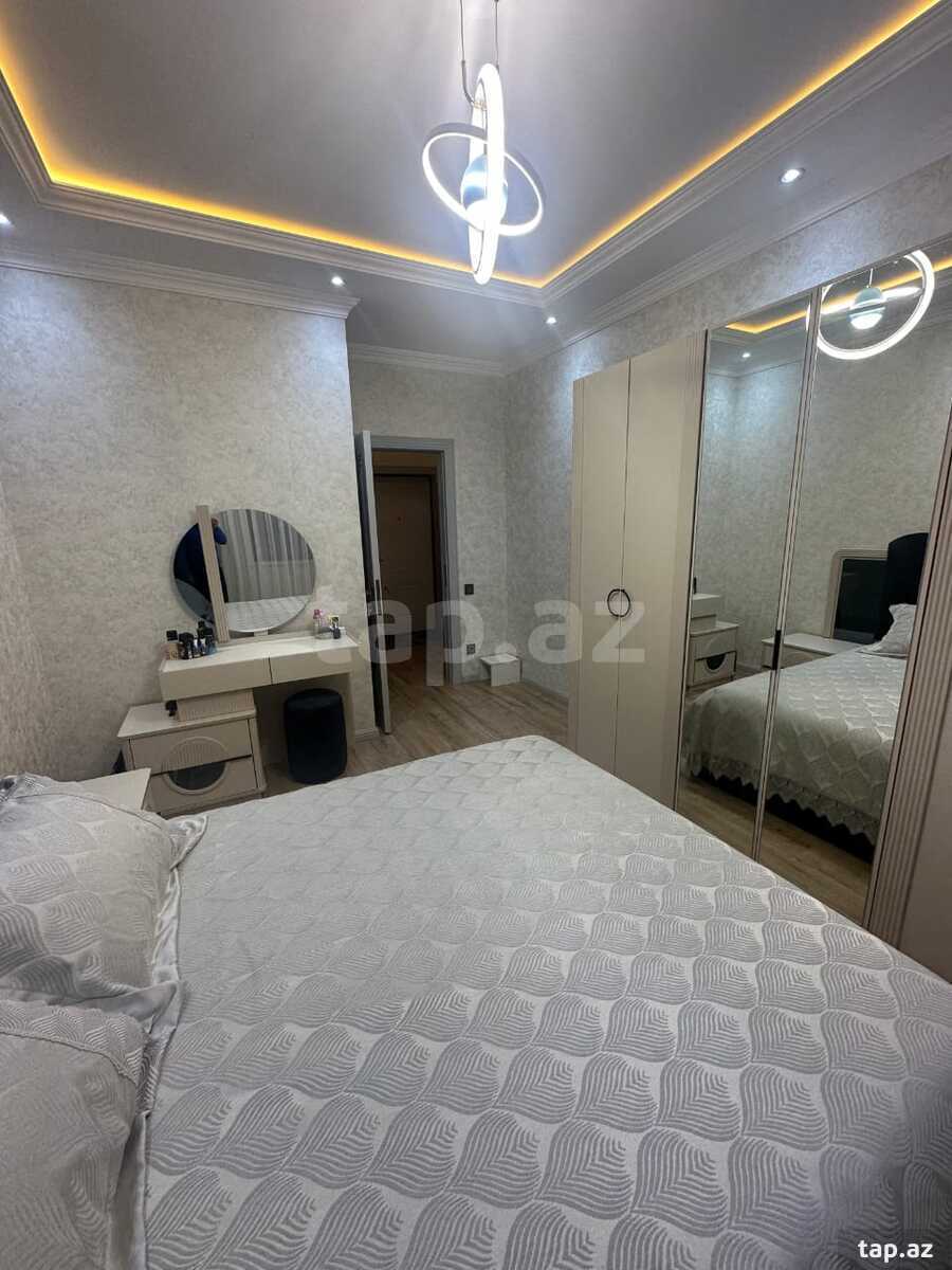 2-otaqlı yeni tikili, İnşaatçılar m., 75 m²
