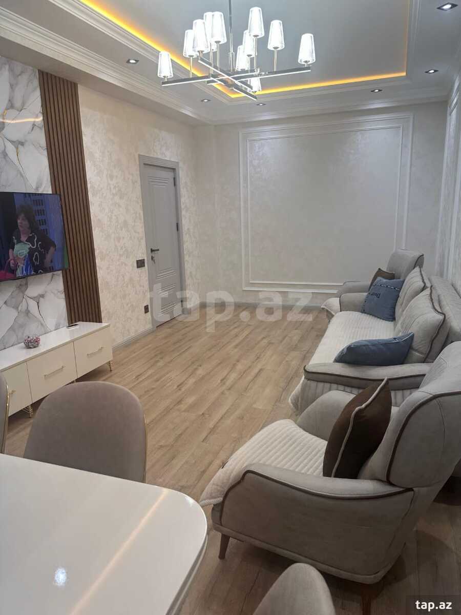 2-otaqlı yeni tikili, İnşaatçılar m., 75 m²