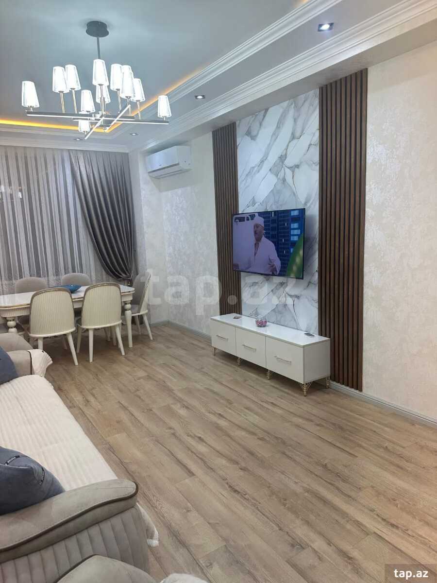 2-otaqlı yeni tikili, İnşaatçılar m., 75 m²