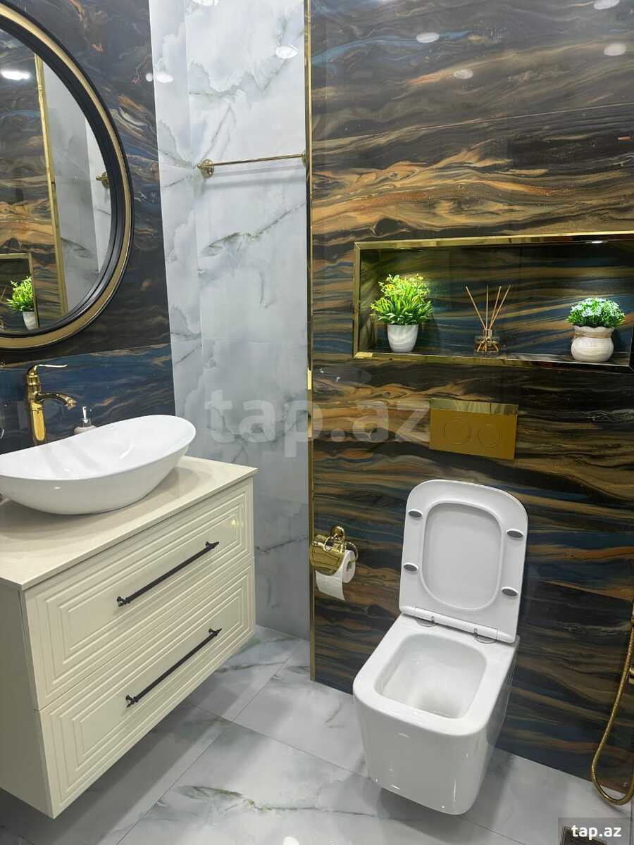 2-otaqlı yeni tikili, İnşaatçılar m., 75 m²