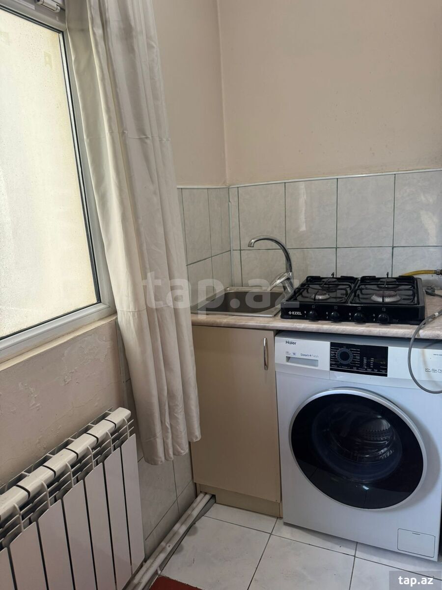 1-otaqlı mənzil kirayə verilir, Səbail r., 40 m²