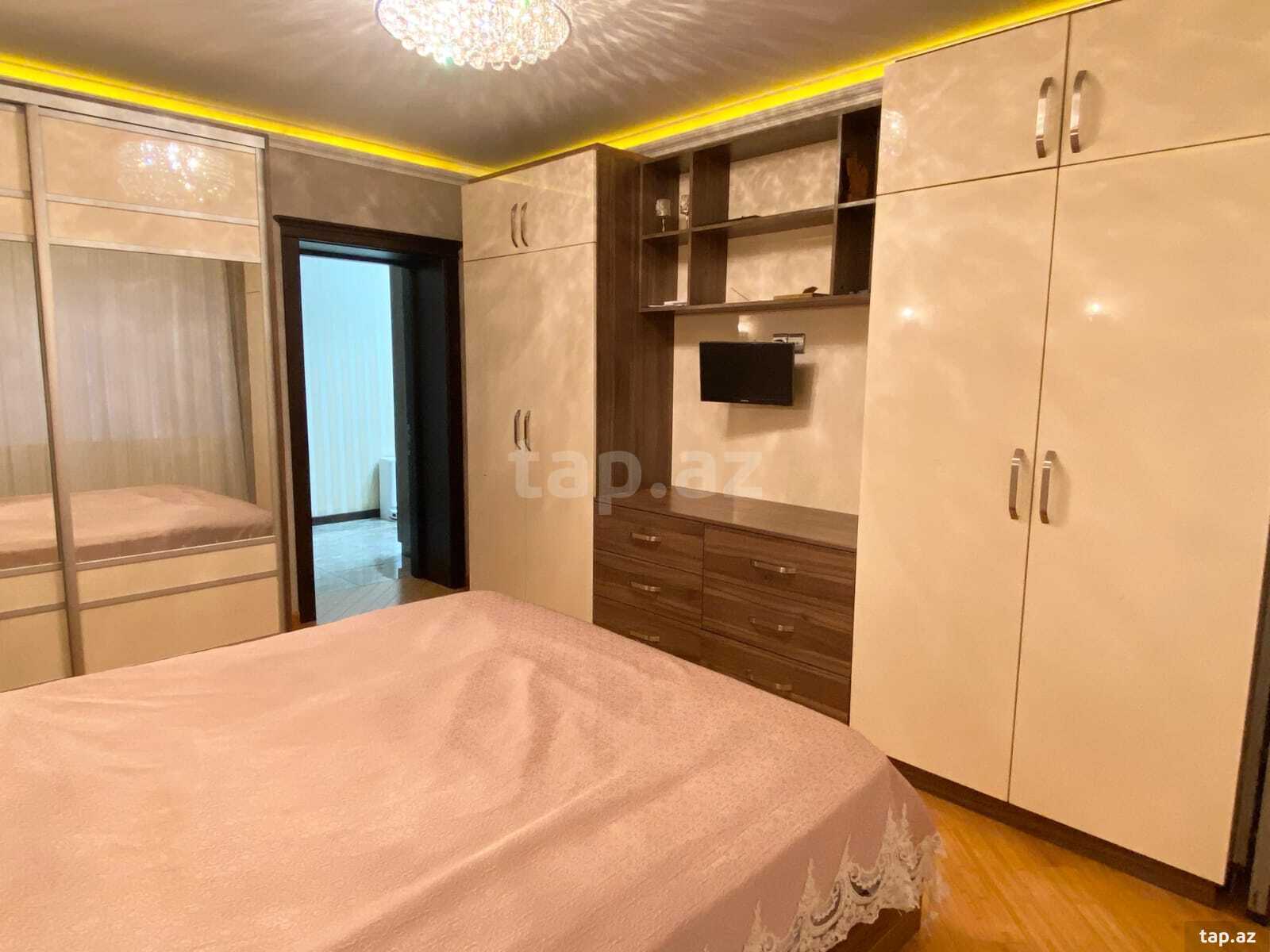 4-otaqlı mənzil, Yasamal r., 115 m²