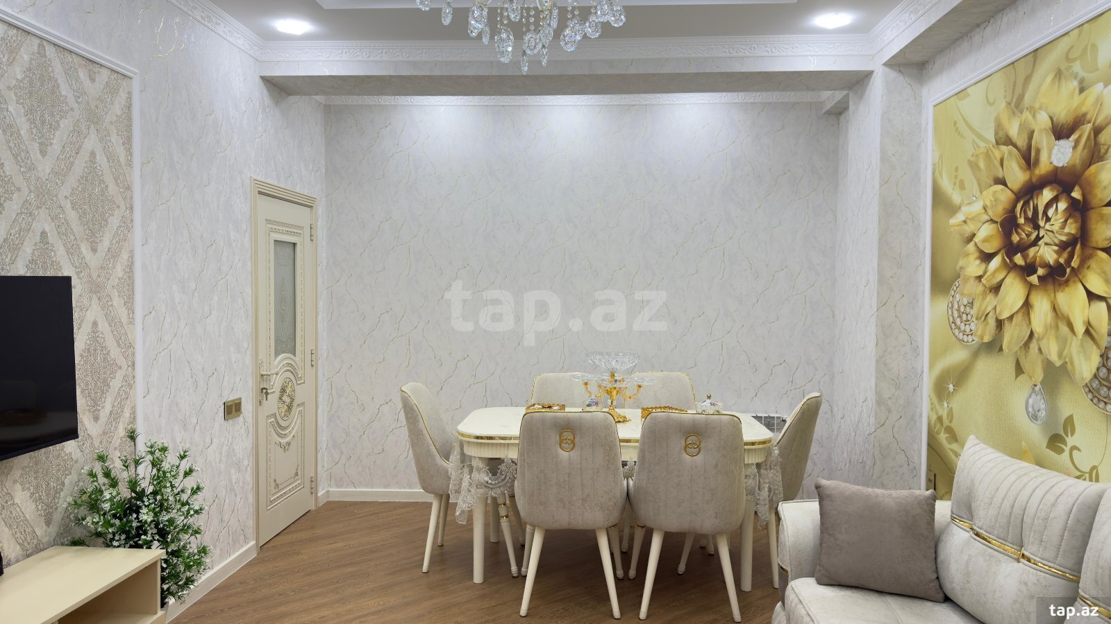 3-otaqlı yeni tikili kirayə verilir, Xırdalan ş., 90 m²
