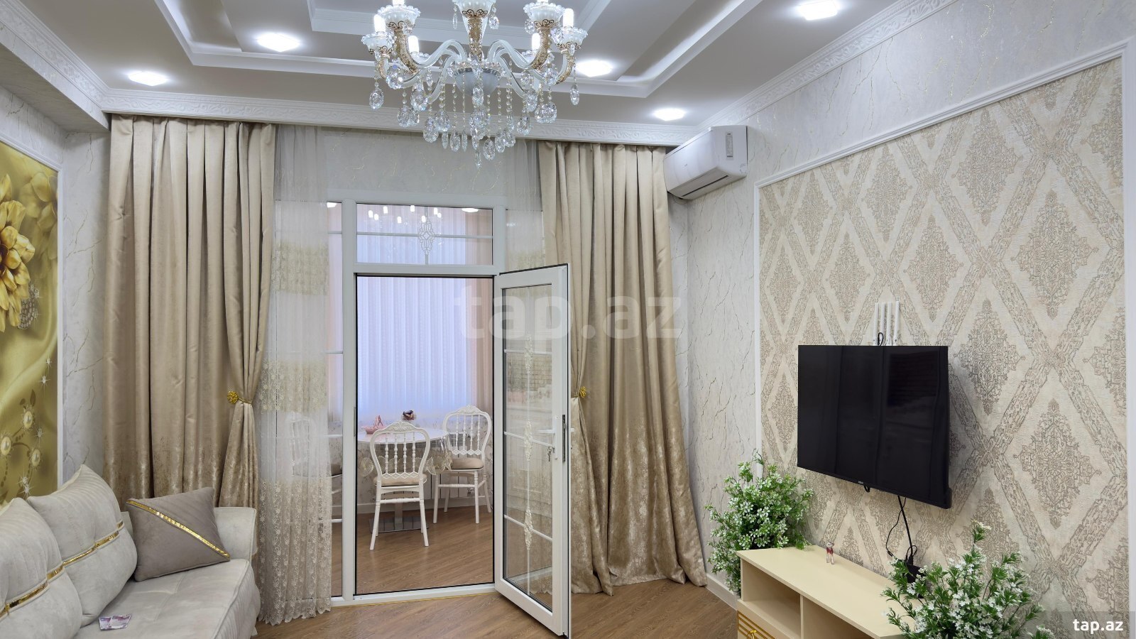 3-otaqlı yeni tikili kirayə verilir, Xırdalan ş., 90 m²