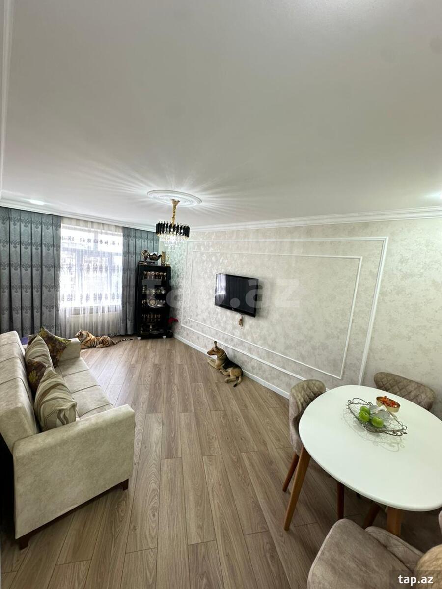 3-otaqlı mənzil, Neapol küç.11, 75 m²