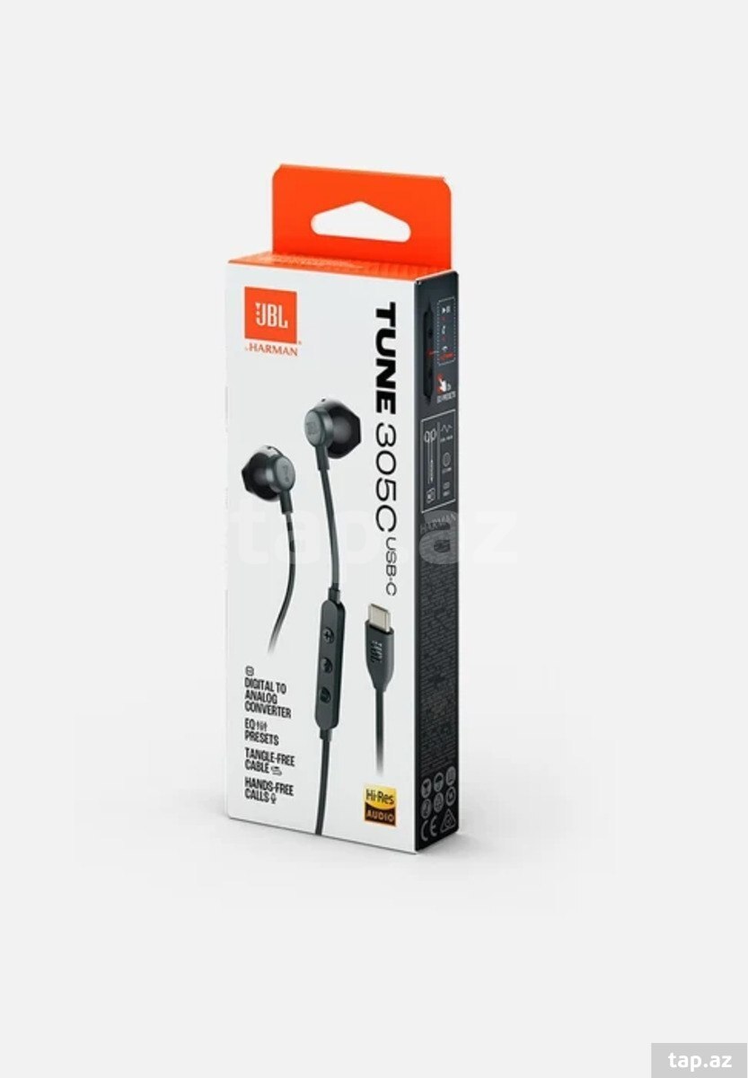 JBL Tune 305C USB Black