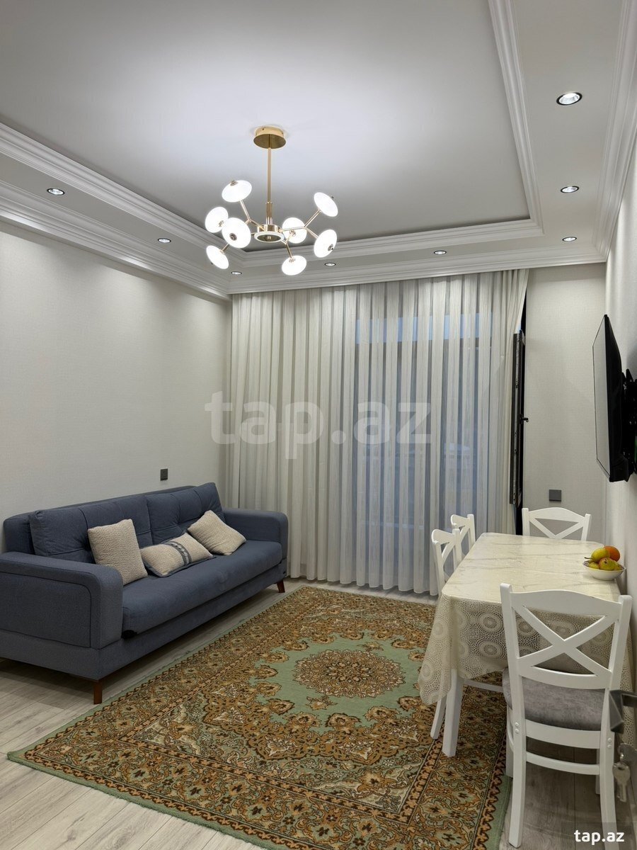 2-otaqlı yeni tikili kirayə verilir, Fizuli küç., 57 m²
