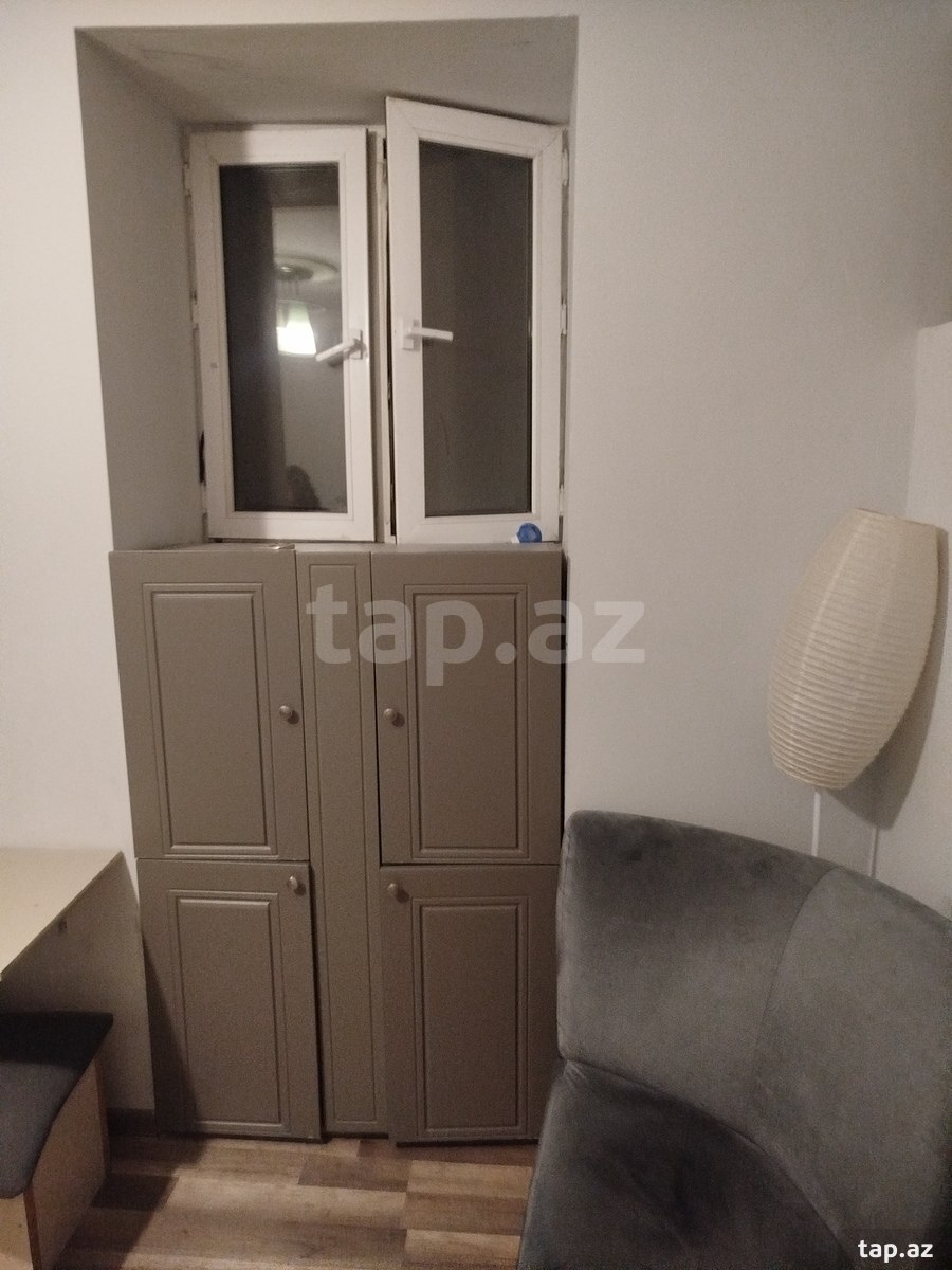 1-otaqlı mənzil kirayə verilir, Nizami m., 30 m²