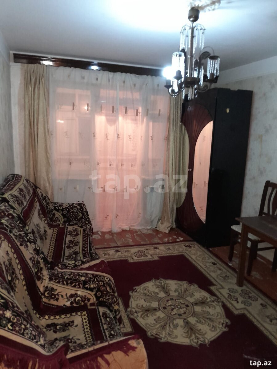 1-otaqlı mənzil kirayə verilir, Neftçilər m., 42 m²