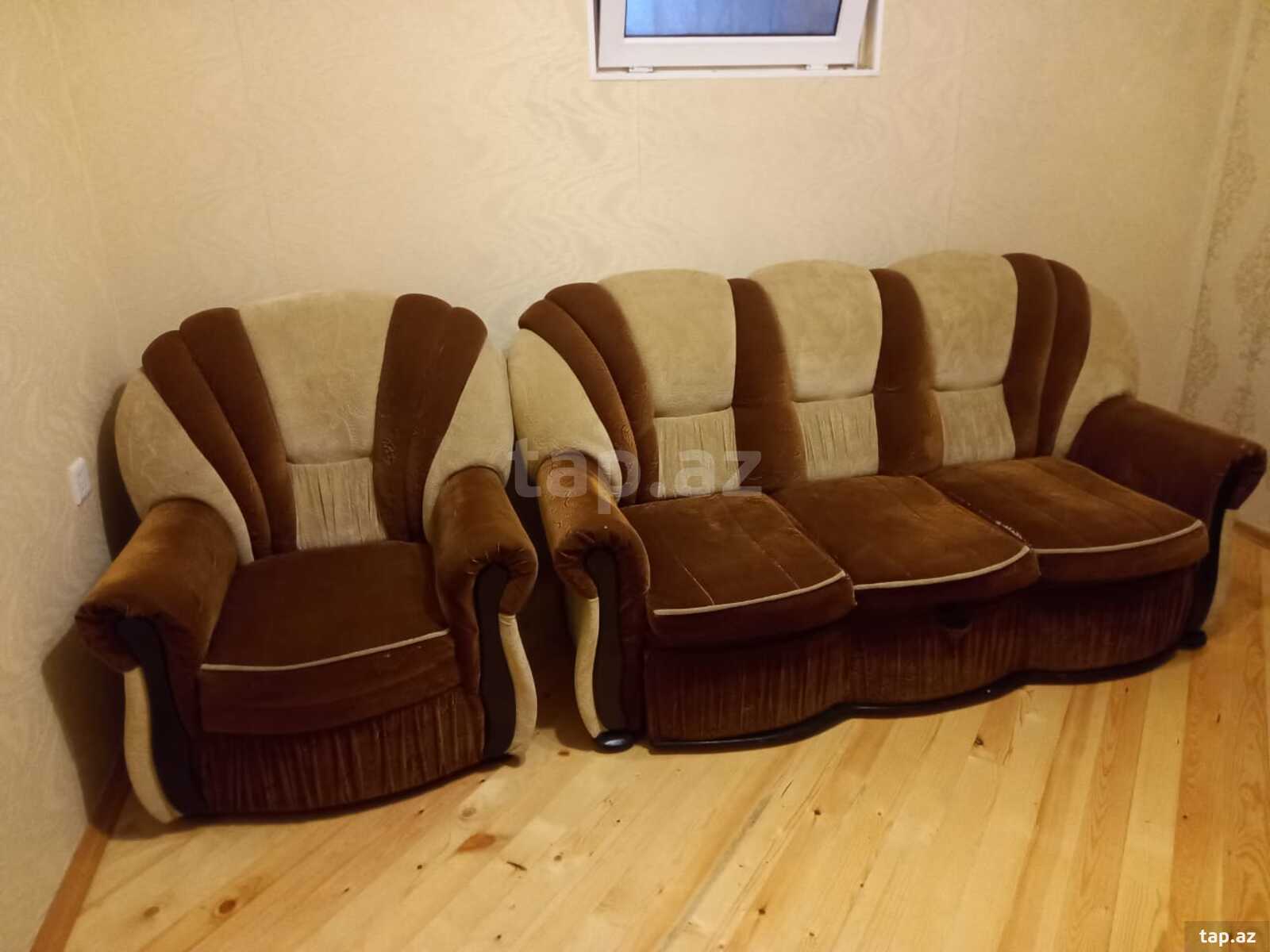 2-otaqlı mənzil kirayə verilir, F. Rüstəmov küç., 50 m²