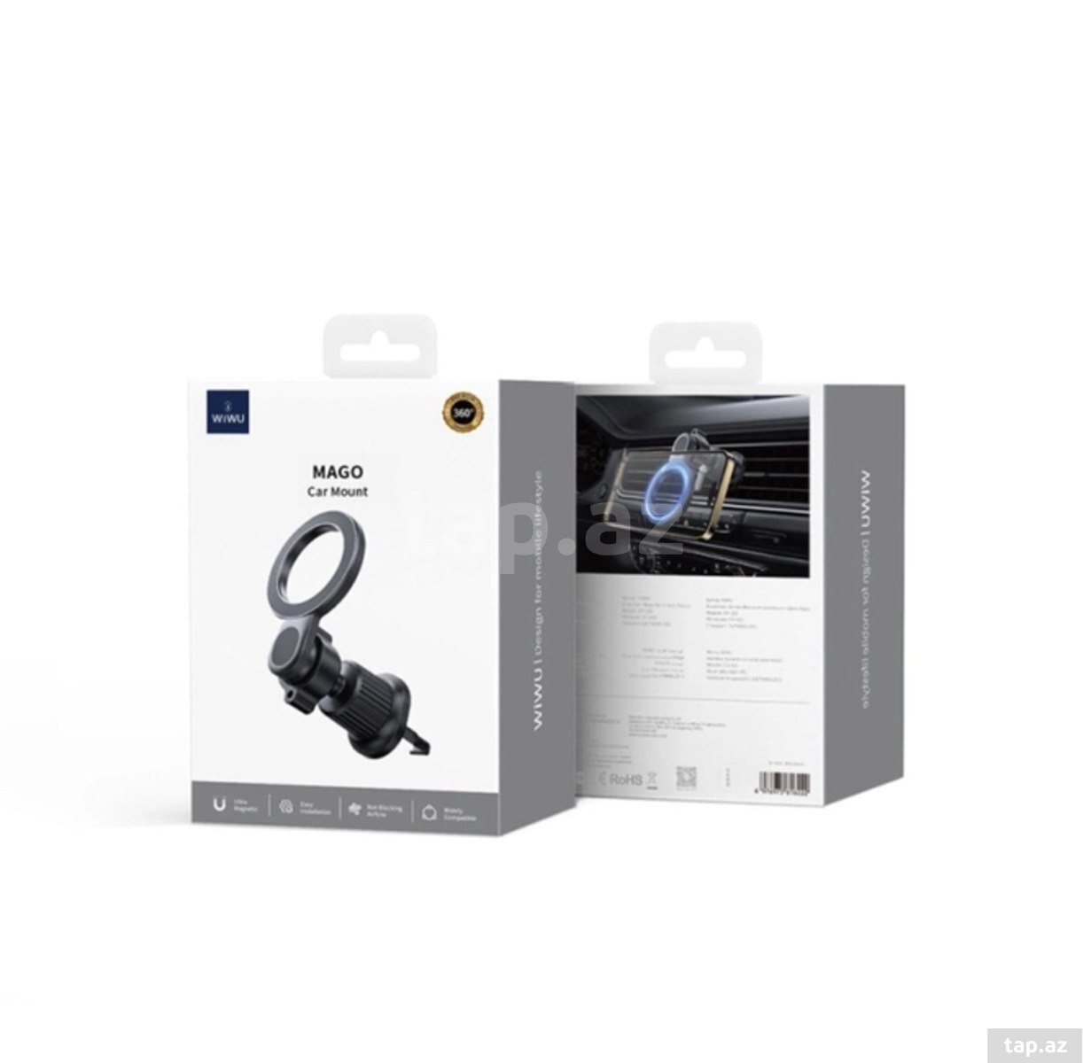 Mago Series Magsafe Car Mount WI-W051