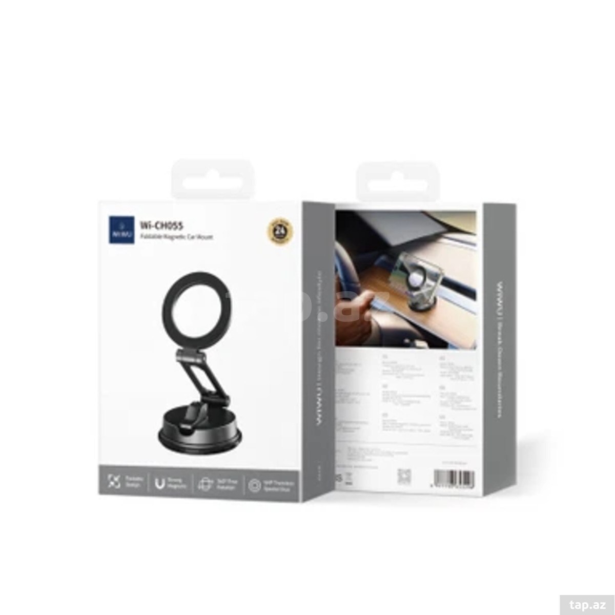Foldable Magnetic Car Mount WI-CH055