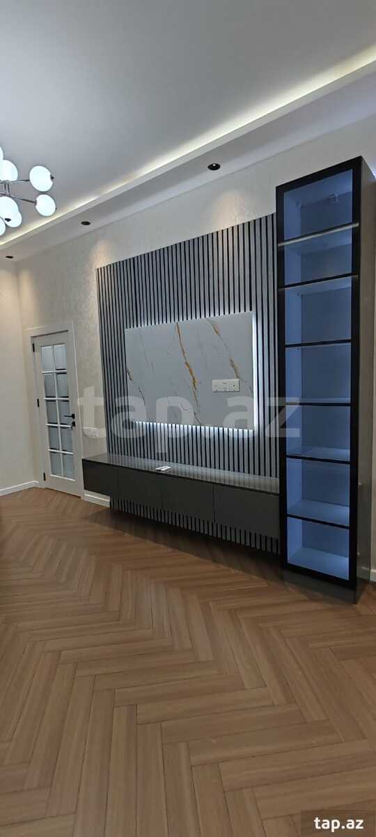 2-otaqlı yeni tikili, Su İdmanı Sarayı, 65 m²