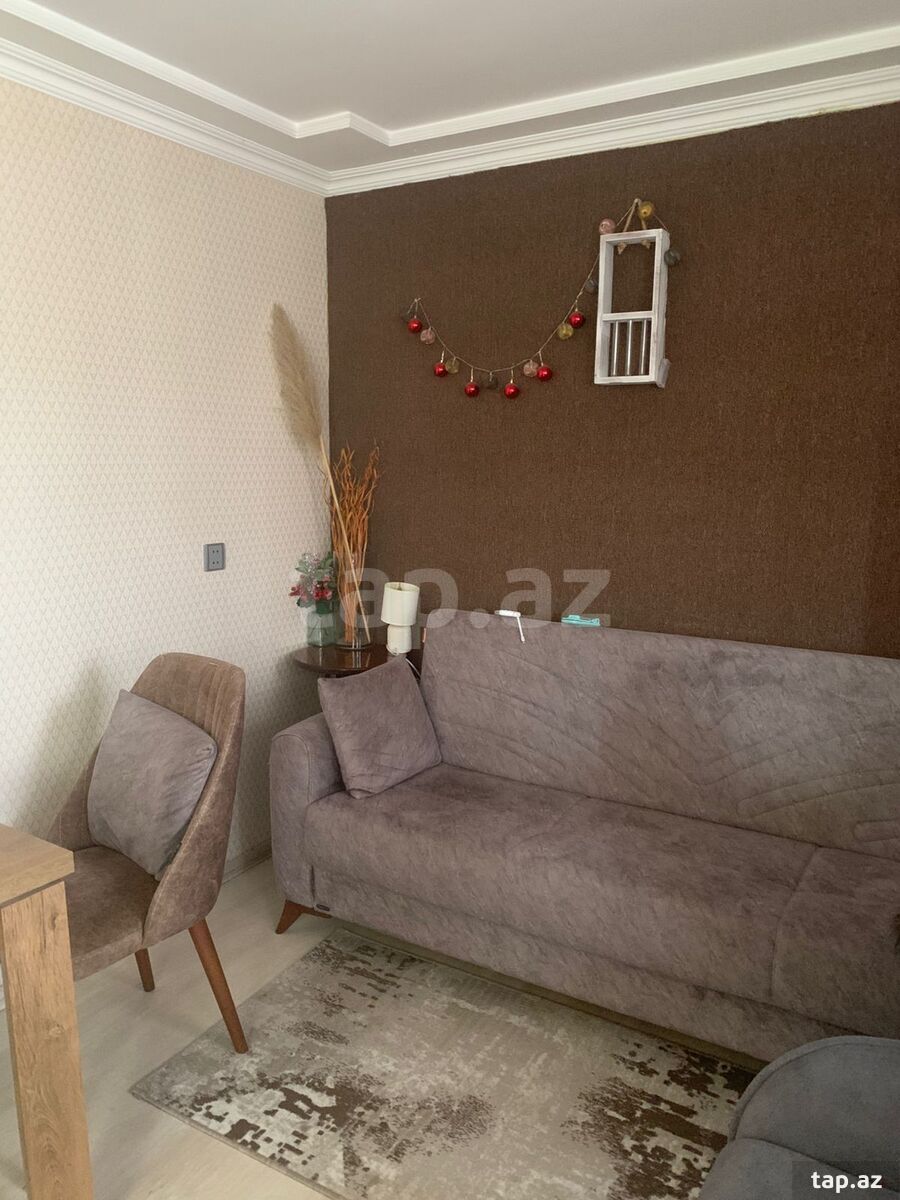 2-otaqlı mənzil, Q.Qarayev m., 35 m²