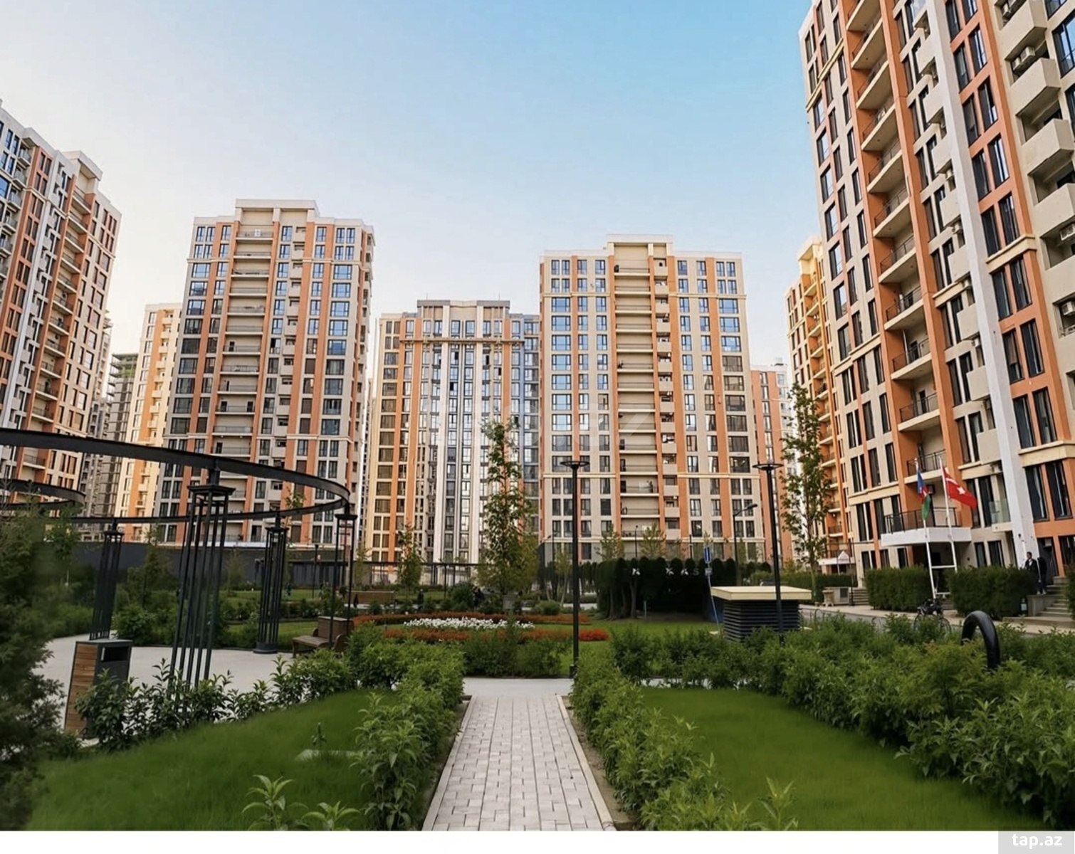 3-otaqlı yeni tikili, Yasamal r., 83 m²