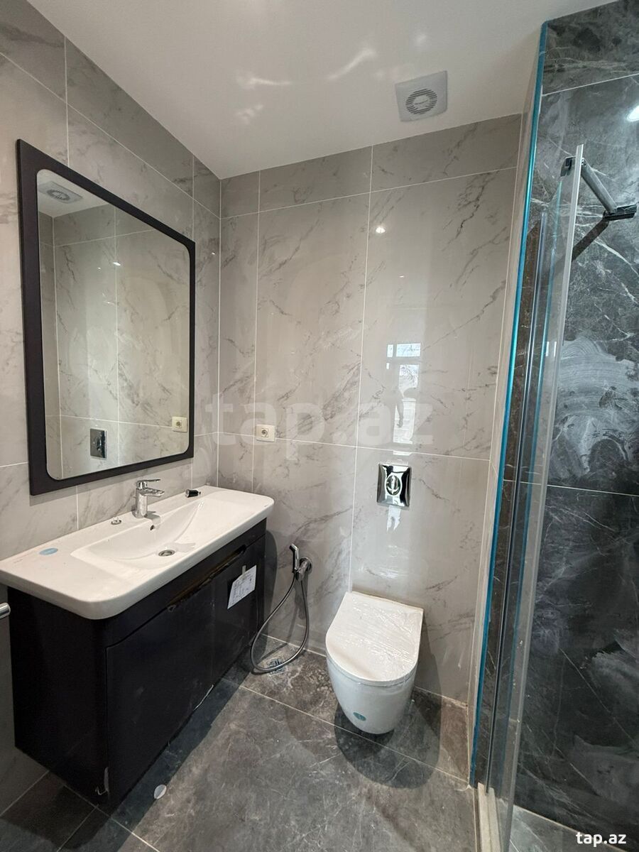 3-otaqlı yeni tikili, Yasamal r., 83 m²