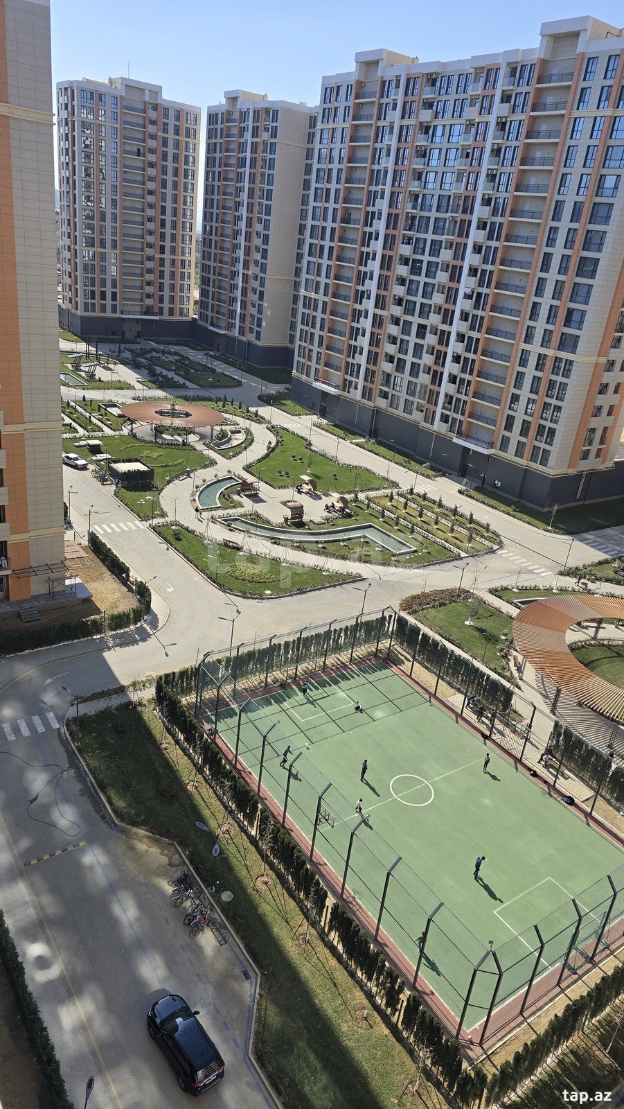 3-otaqlı yeni tikili, Yasamal r., 83 m²