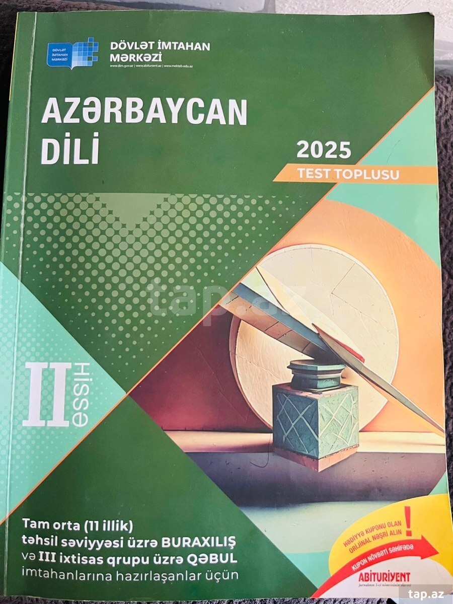 Test toplusu Azərbaycan dili