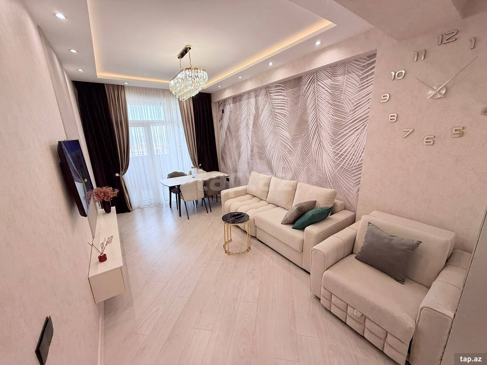 2-otaqlı yeni tikili, N.Tusi küç., 71 m²