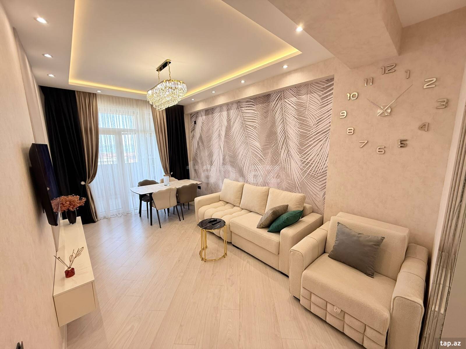 2-otaqlı yeni tikili, N.Tusi küç., 71 m²