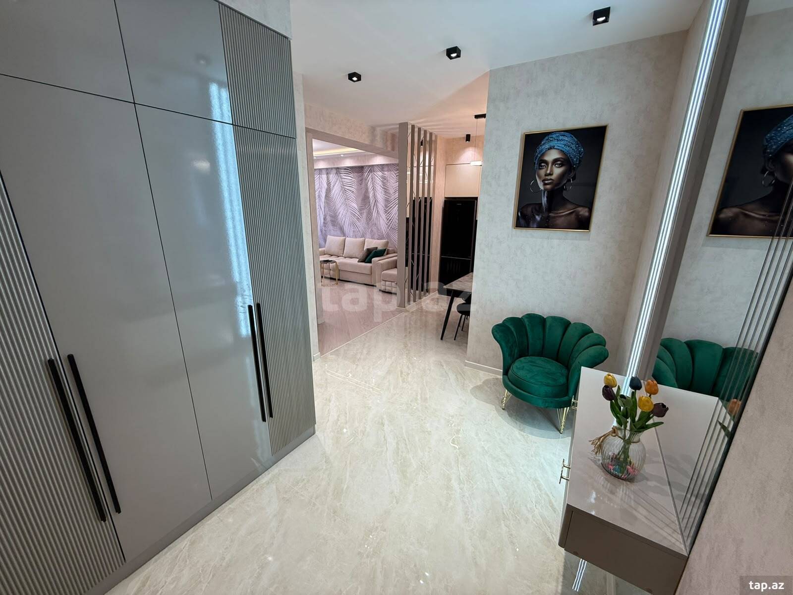 2-otaqlı yeni tikili, N.Tusi küç., 71 m²