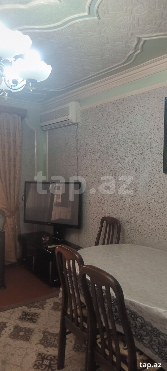 3-otaqlı mənzil kirayə verilir, Gəncə ş., 60 m²