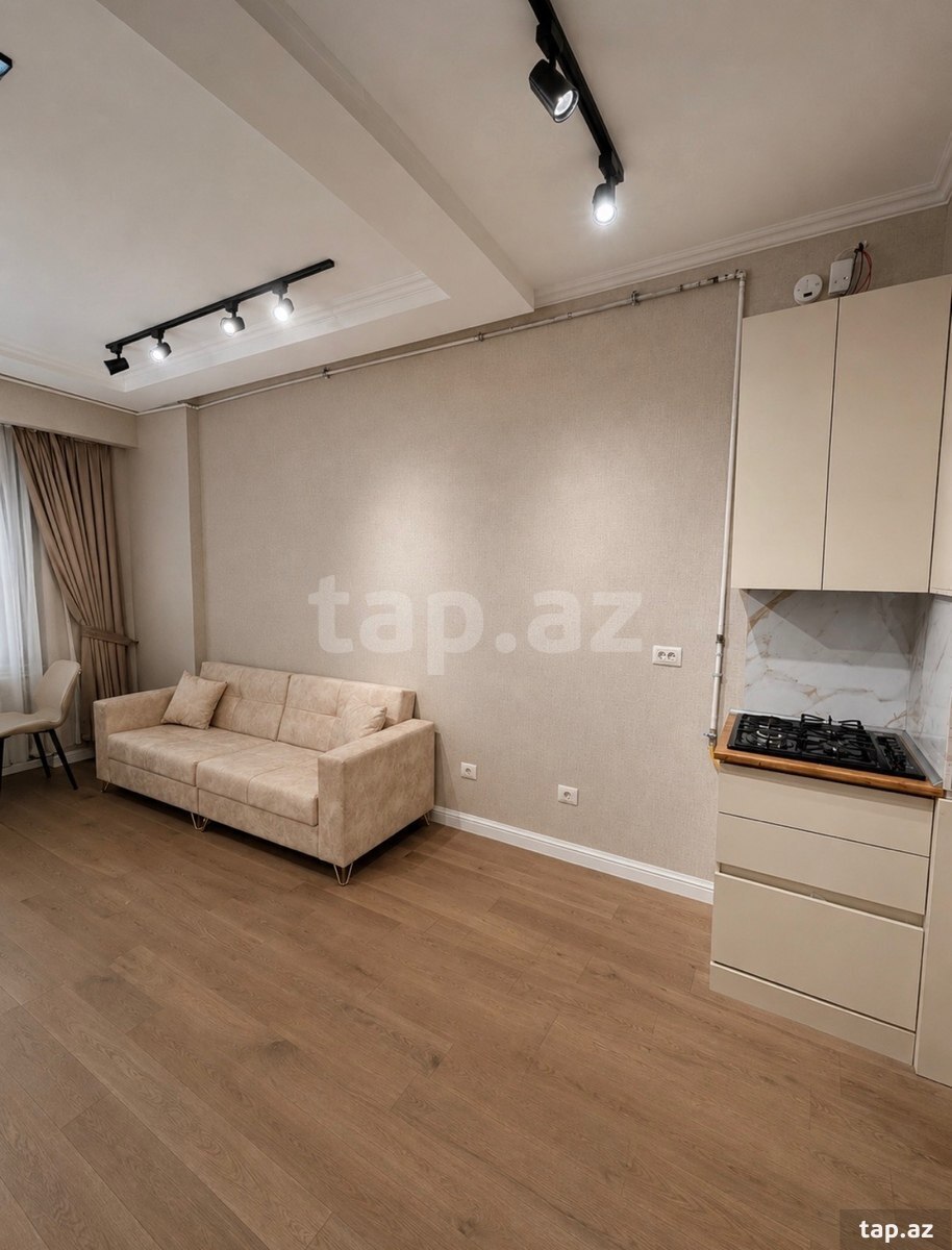 2-otaqlı yeni tikili, Yasamal r., 44 m²