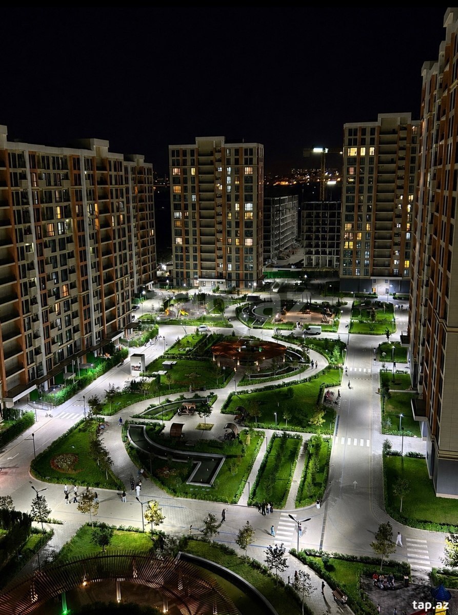 2-otaqlı yeni tikili, Yasamal r., 44 m²