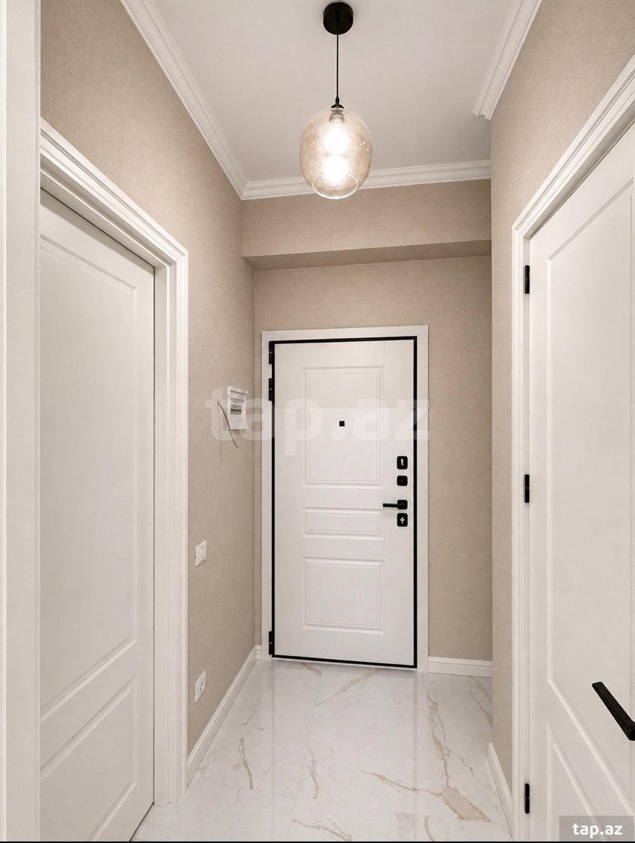 2-otaqlı yeni tikili, Yasamal r., 44 m²