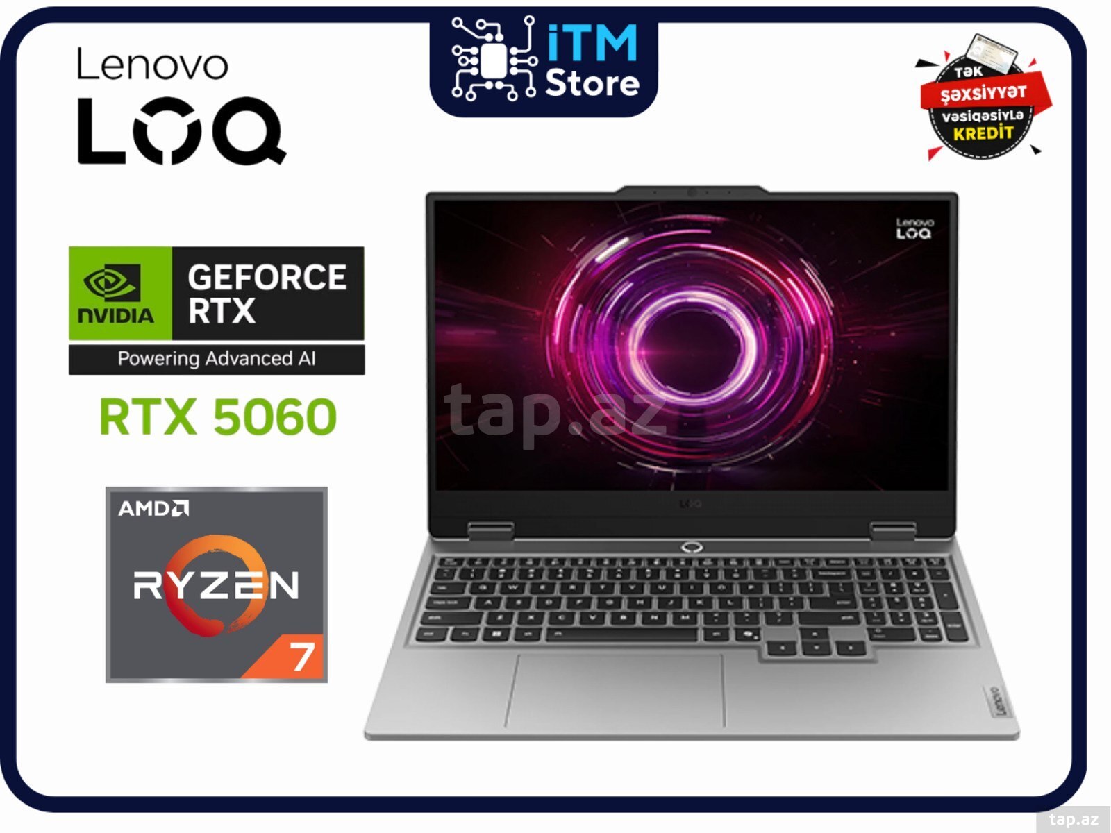 Lenovo LOQ 15AHP10 83JG007LRK