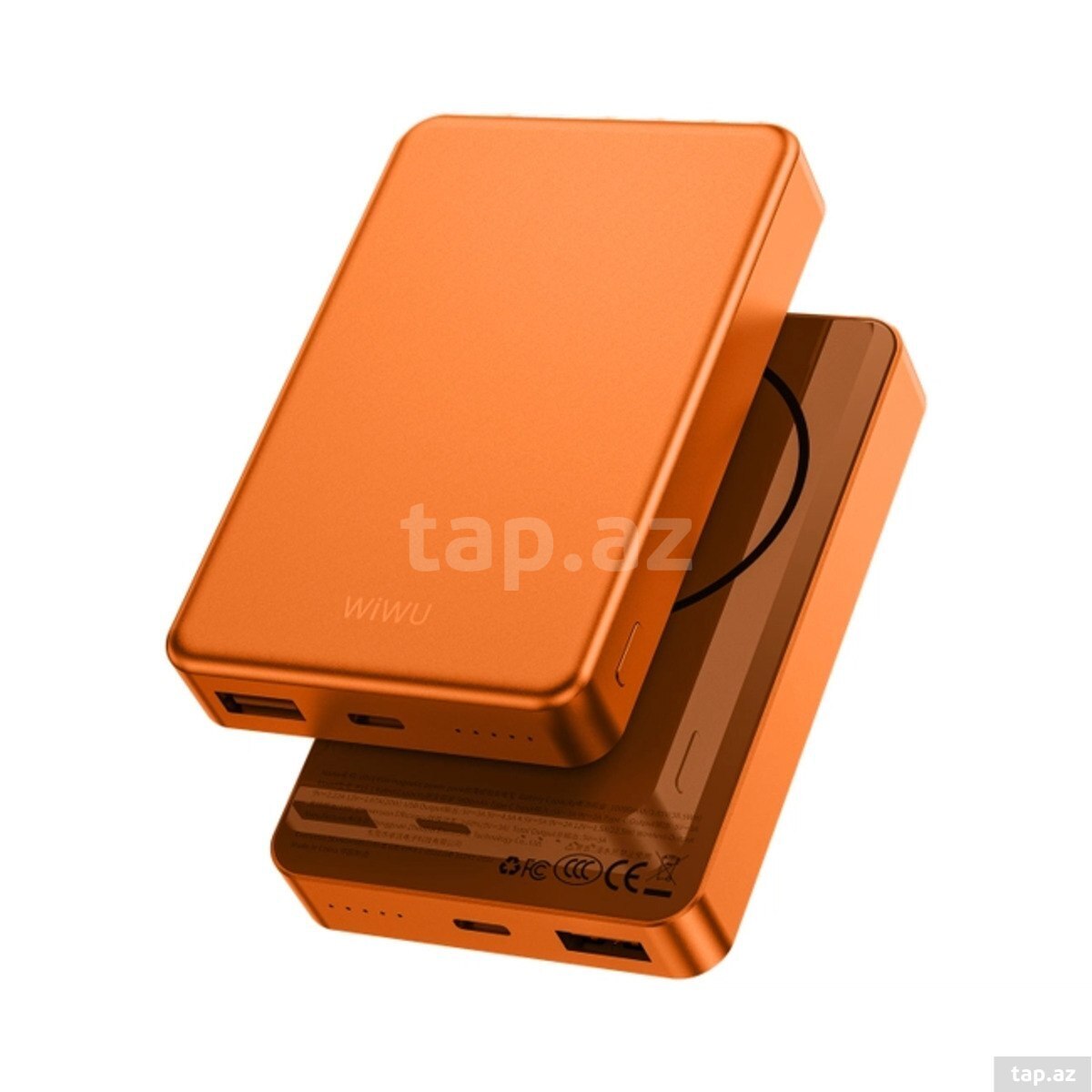 Powerbank 10000MAH P15 ORANGE - 10405