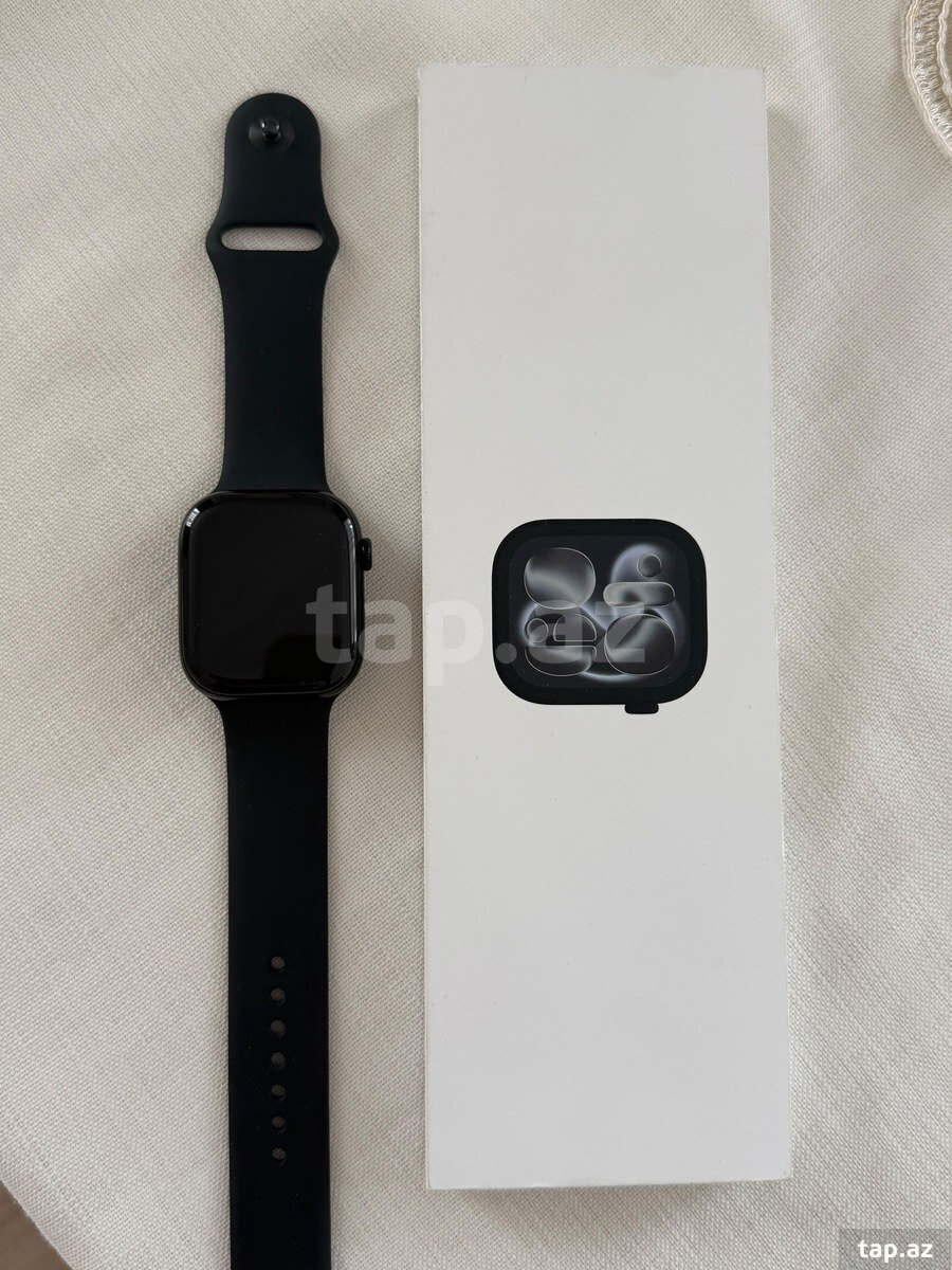 Apple Watch Series 11 Aluminum Jet Black 46mm