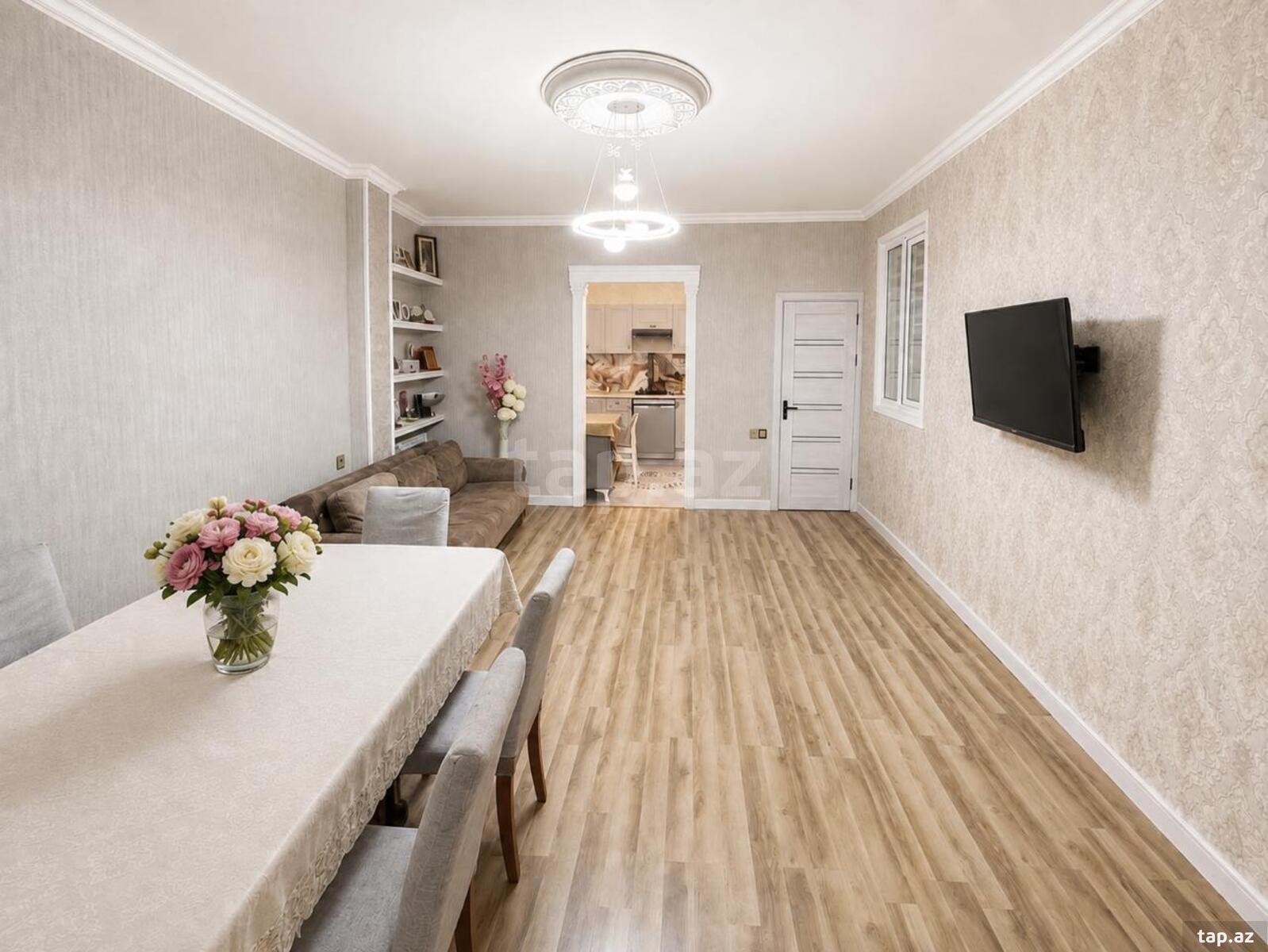 3-otaqlı yeni tikili, Həmdəm Ağayev küç., 90 m²